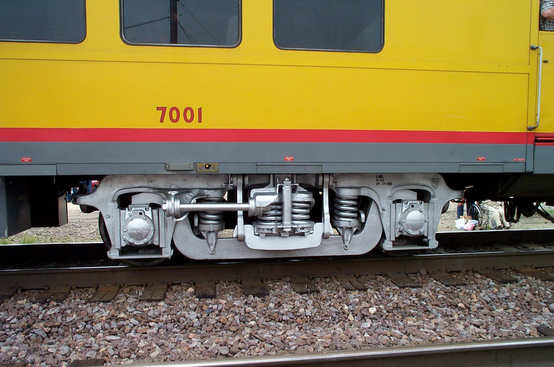 Kodak DC280 ZOOM DIGITAL CAMERA sample photo. Traveling exhibition train photography