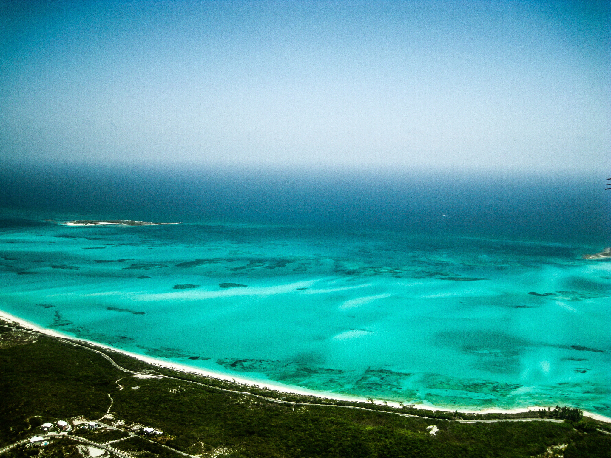 Canon POWERSHOT SD950 IS sample photo. Flying over great exuma bahamas photography