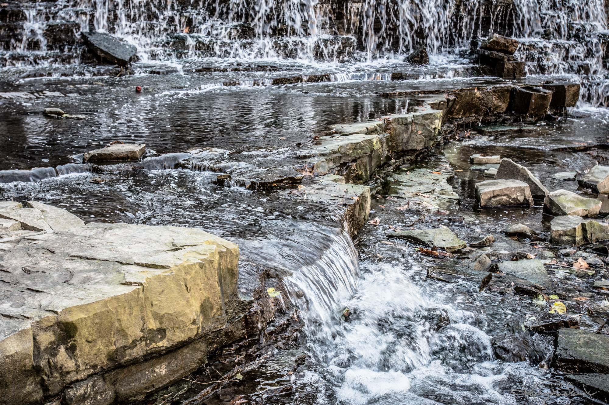 Nikon AF-S Nikkor 17-35mm F2.8D ED-IF sample photo. At the base of albion falls photography