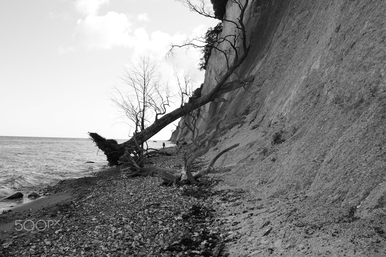 Canon EF-S 18-55mm F3.5-5.6 IS sample photo. A day at the baltic sea's cliff coast photography