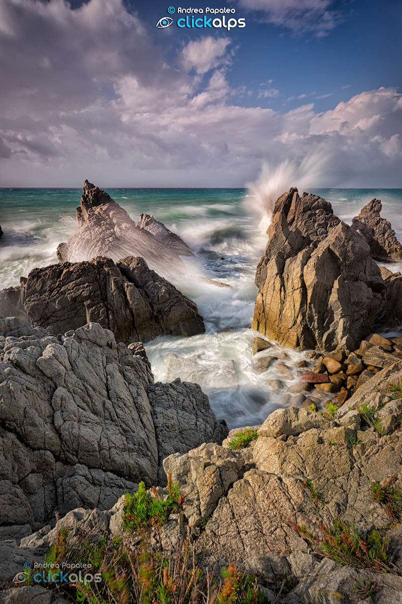 Sony a7 + Canon EF 17-40mm F4L USM sample photo. The power of the sea photography