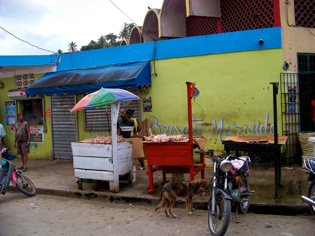 Kodak EASYSHARE Z8612 IS DIGITAL CAMERA sample photo. Shops in the dominican republic photography