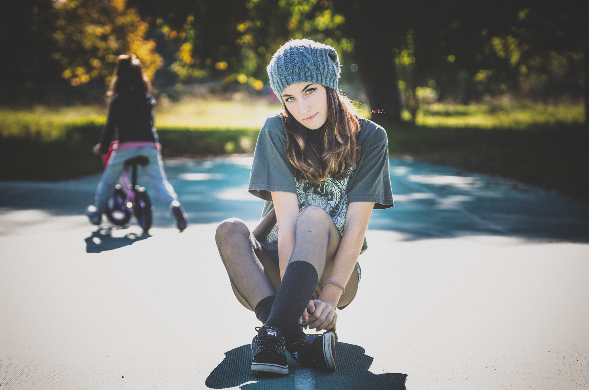 Pentax smc DA* 50-135mm F2.8 ED (IF) SDM sample photo. Giorgia pernice skater photography