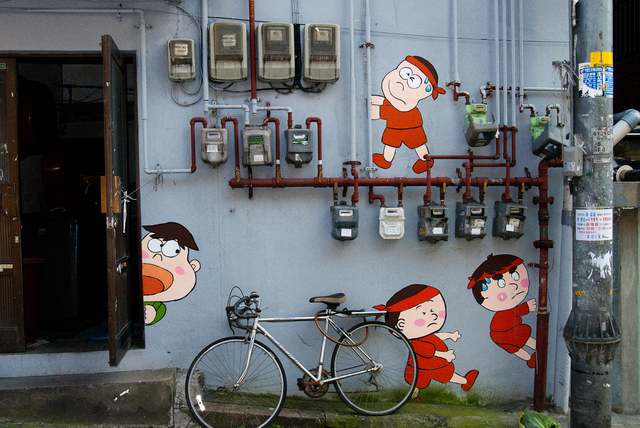 Nikon AF Nikkor 24-85mm F2.8-4D IF sample photo. 首尔街拍 photography