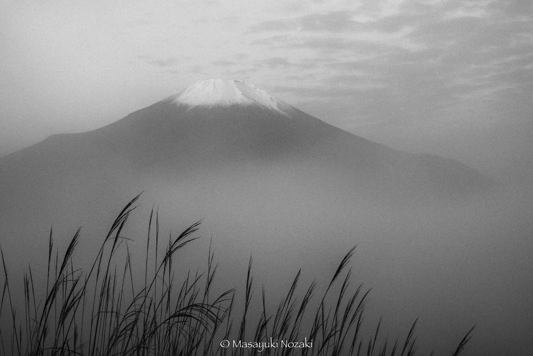 Tamron 18-270mm F3.5-6.3 Di II PZD sample photo. Mt.fuji in fog photography