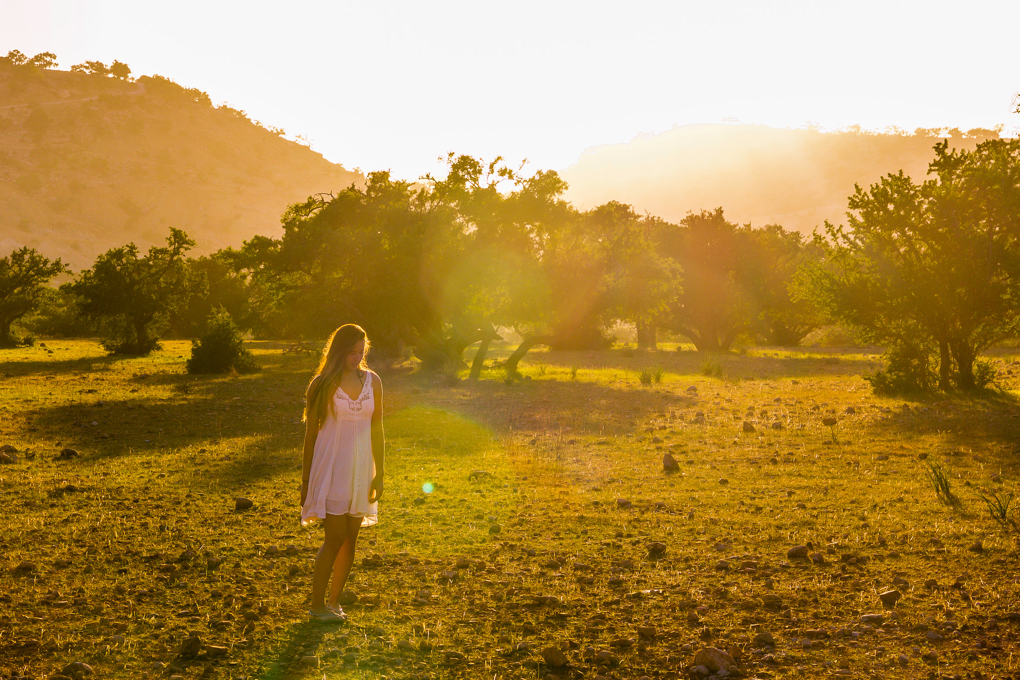 Sigma 18-50mm f/2.8 Macro sample photo. White dress photography