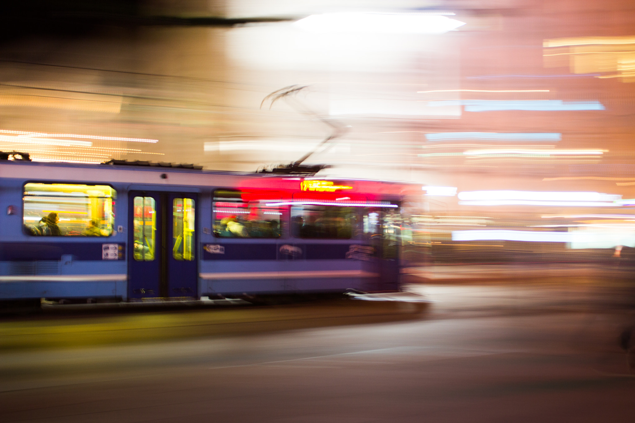 Canon EOS 60D + Canon EF 28mm F2.8 sample photo. Opergata tram photography