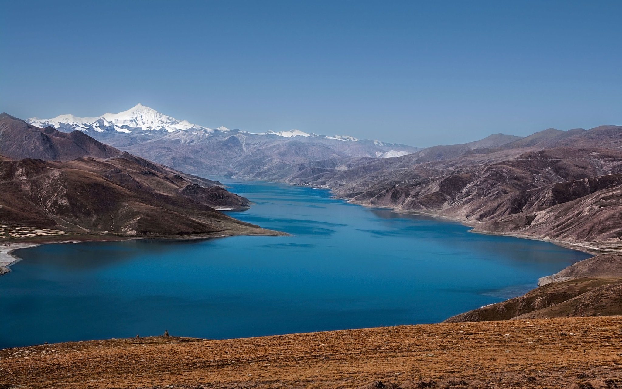 Pentax smc DA 17-70mm F4.0 AL (IF) SDM sample photo. Yamdrok lake,tibet... photography