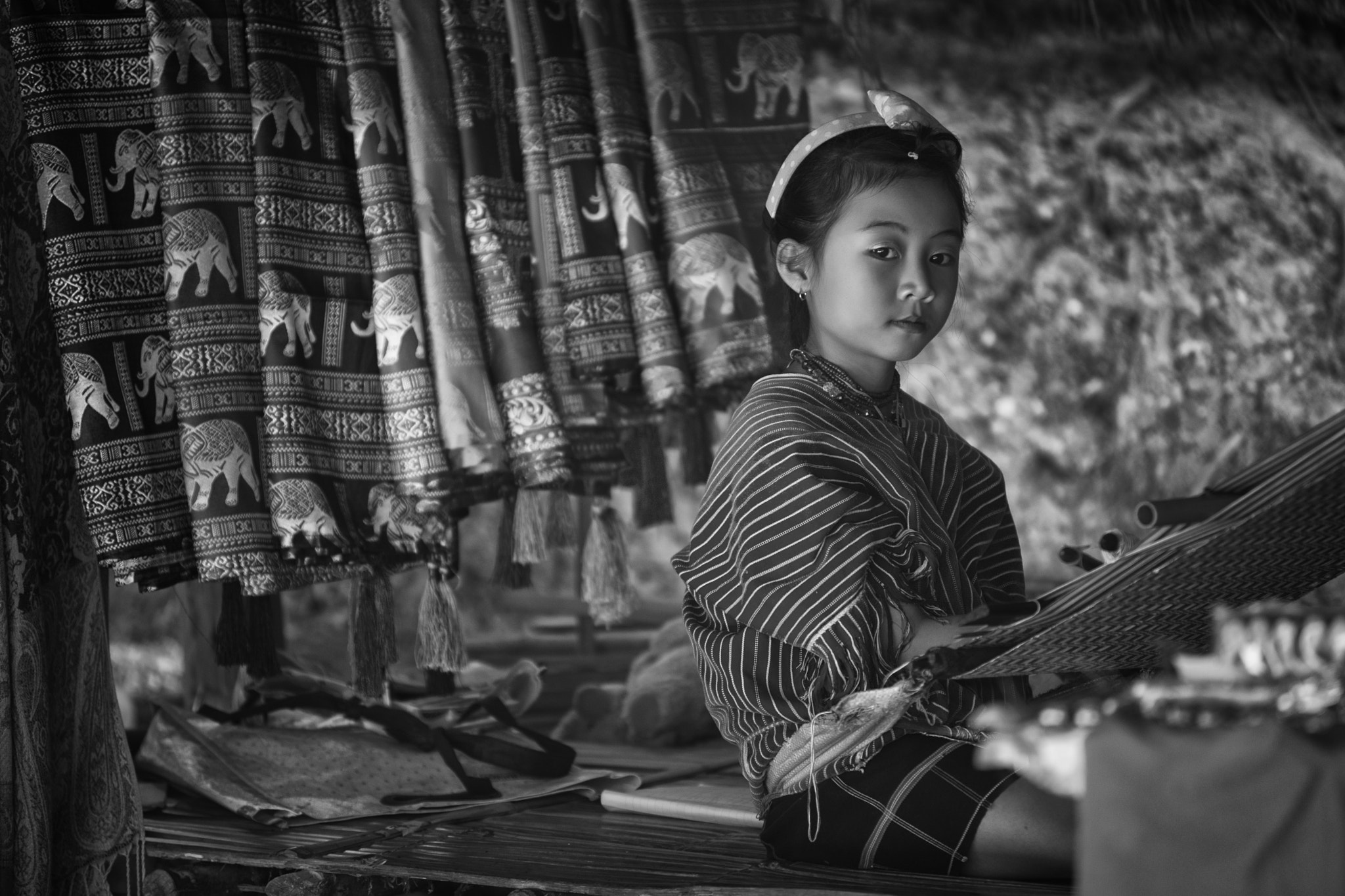 Minolta AF 80-200mm F2.8 HS-APO G sample photo. The apprentice weaver photography