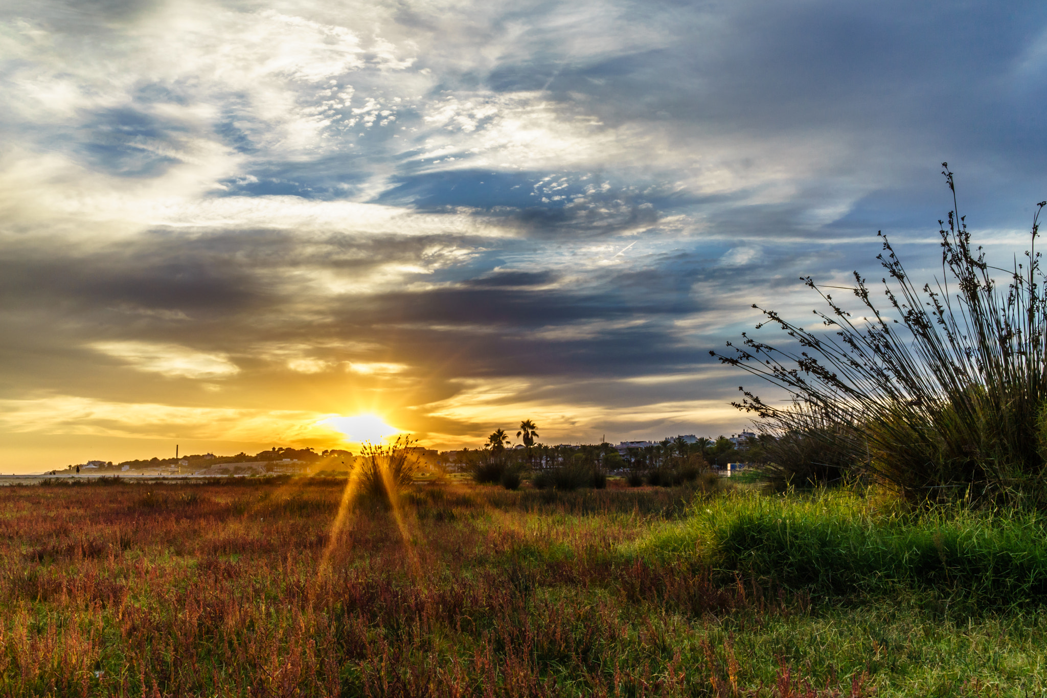 Sony a7 II + E 35mm F2 sample photo. Sunny spanish landscape photography