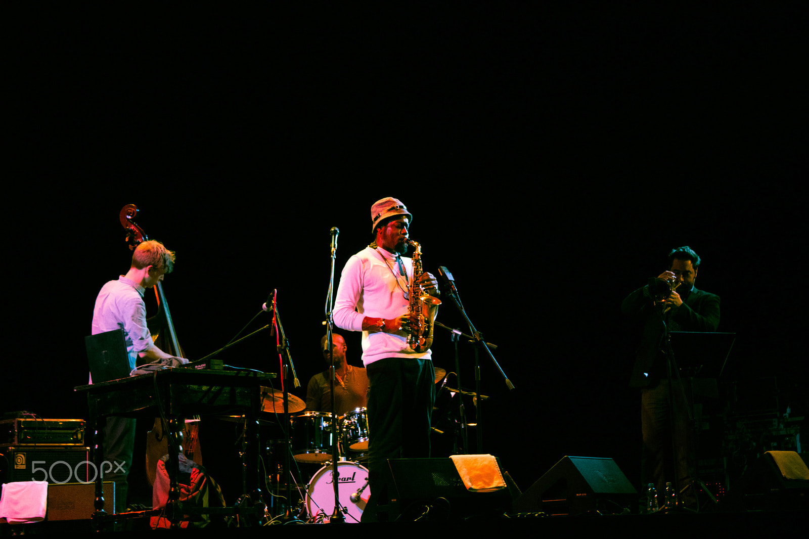 Canon EOS 760D (EOS Rebel T6s / EOS 8000D) sample photo. Soweto kinch quartet photography