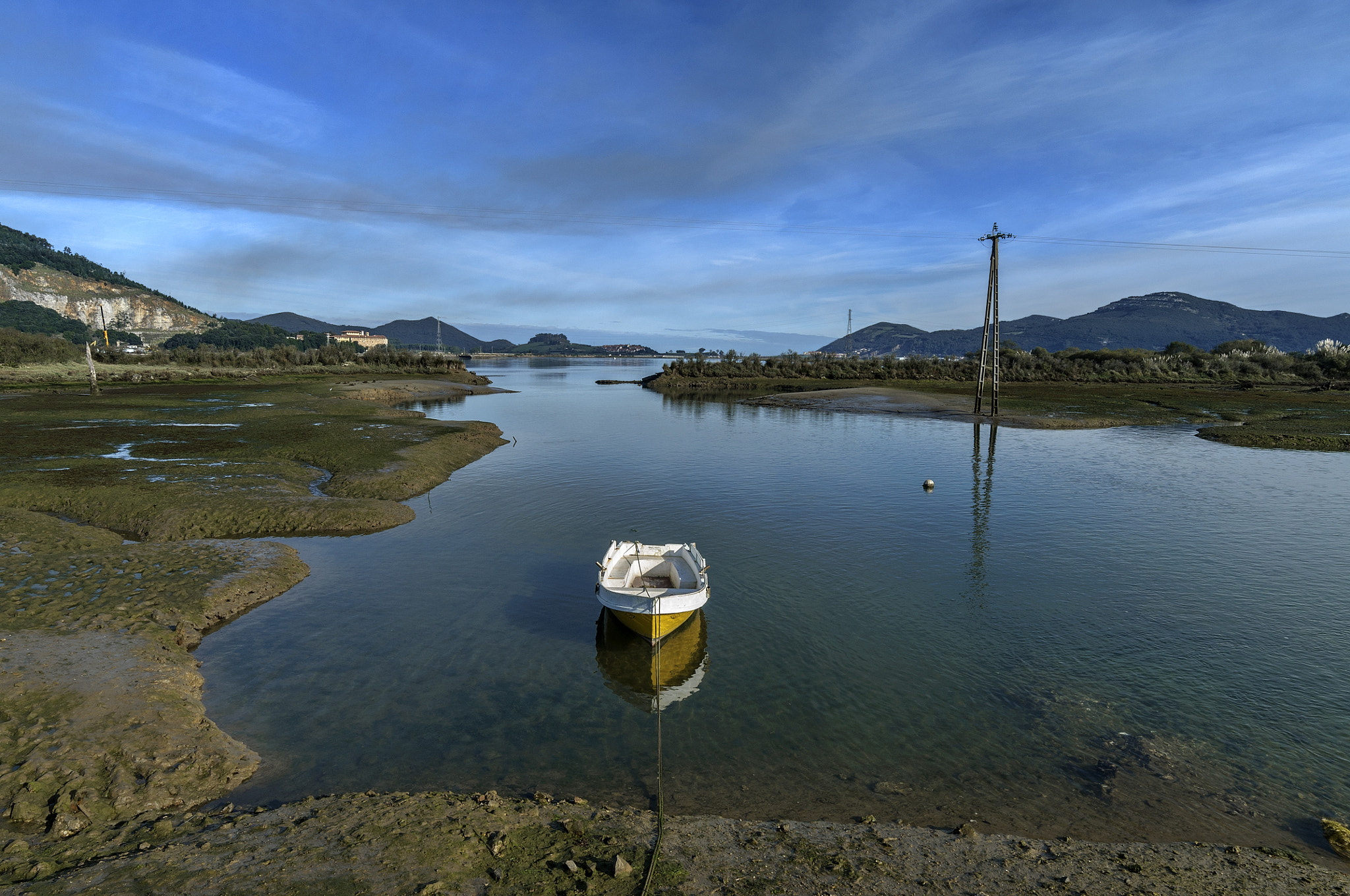 Samyang 14mm F2.8 ED AS IF UMC sample photo. Santoña marshes photography