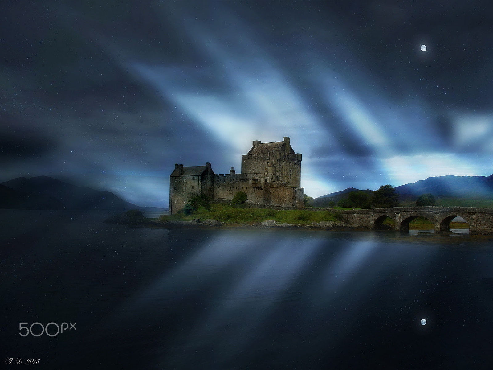 Sony DSC-V1 sample photo. Eilean donan castle... photography