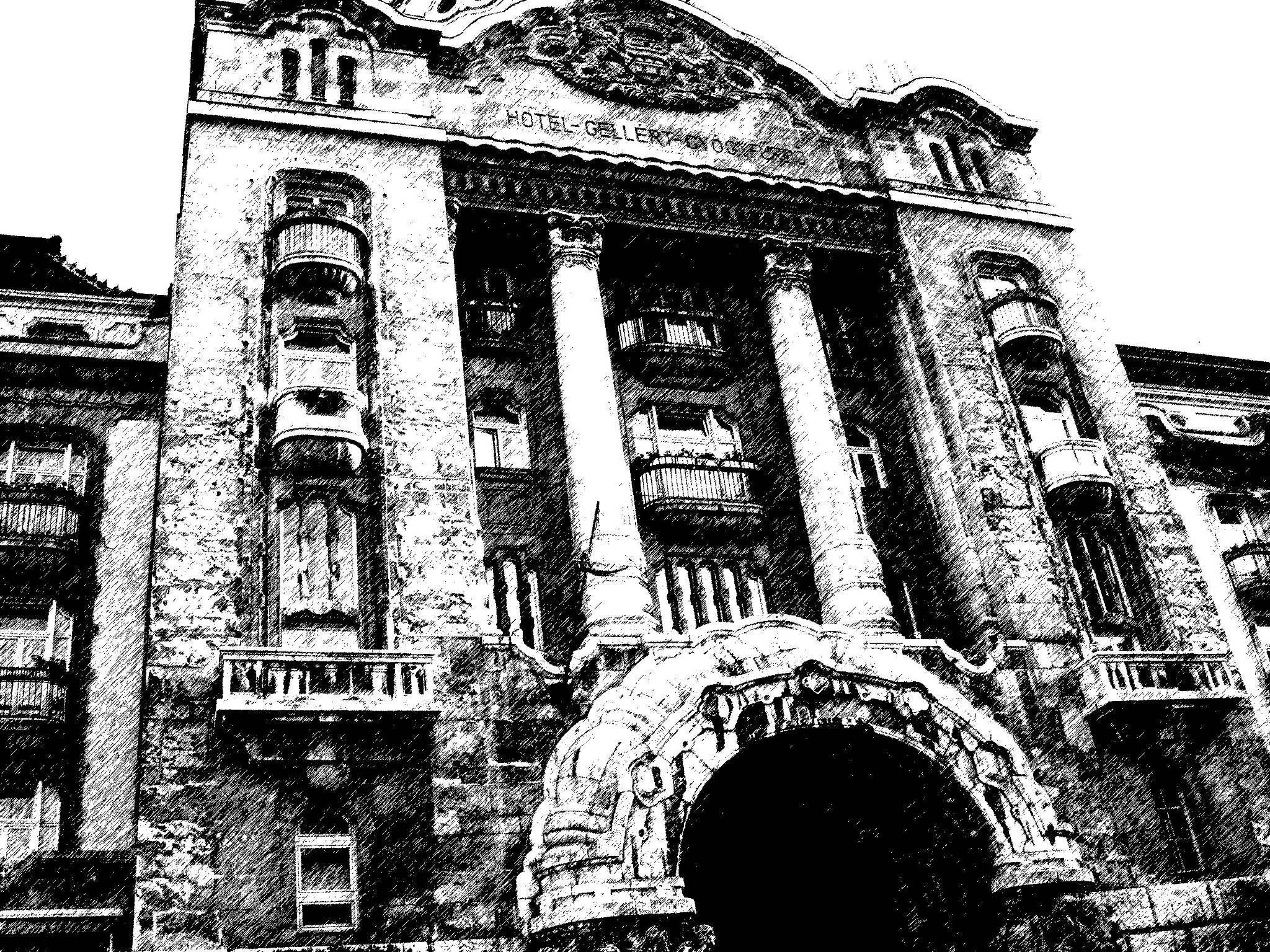 Nikon COOLPIX P4 sample photo. Budapest viennabwpen photography