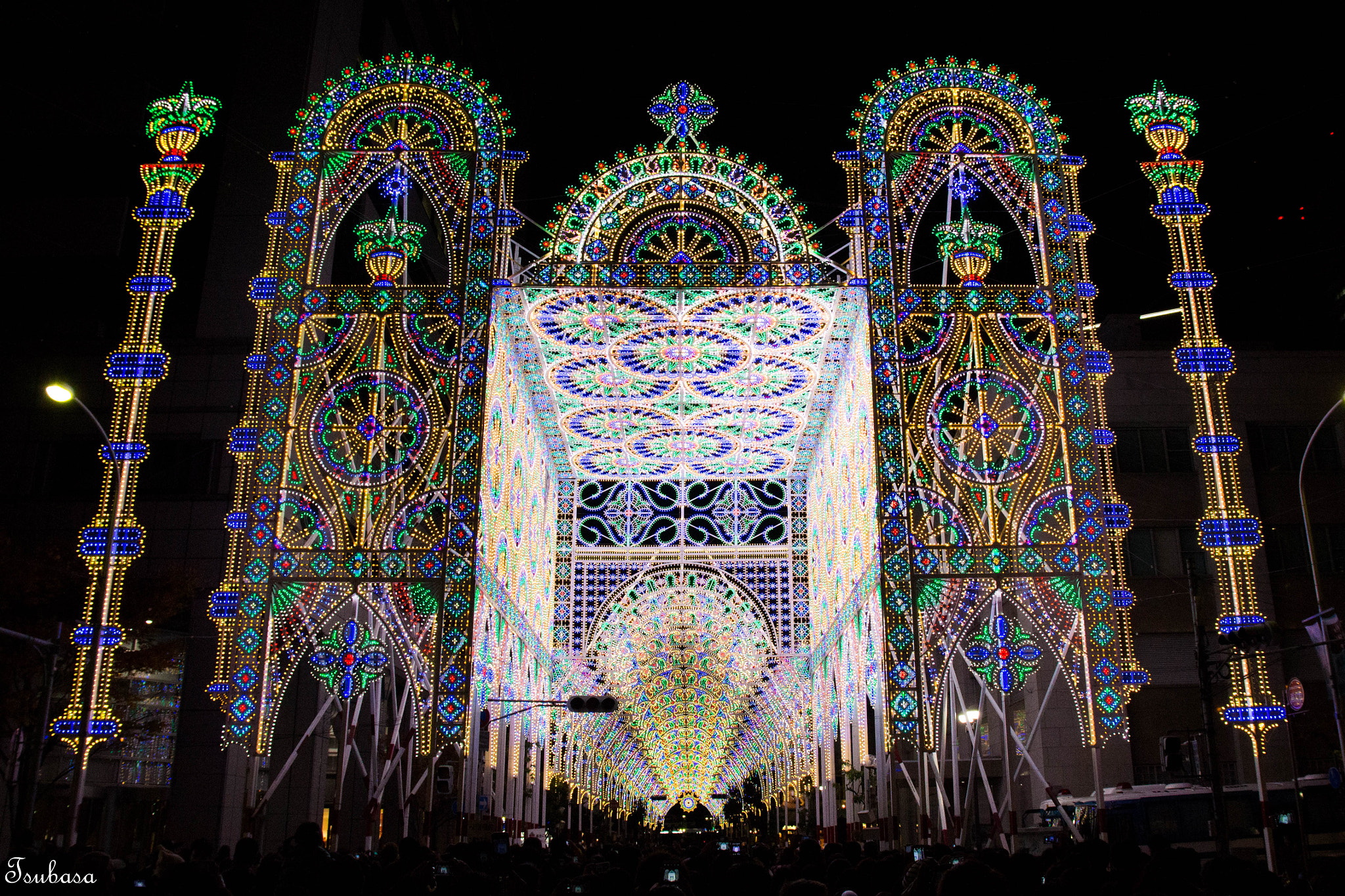 Canon EOS 700D (EOS Rebel T5i / EOS Kiss X7i) sample photo. Kobe luminarie photography