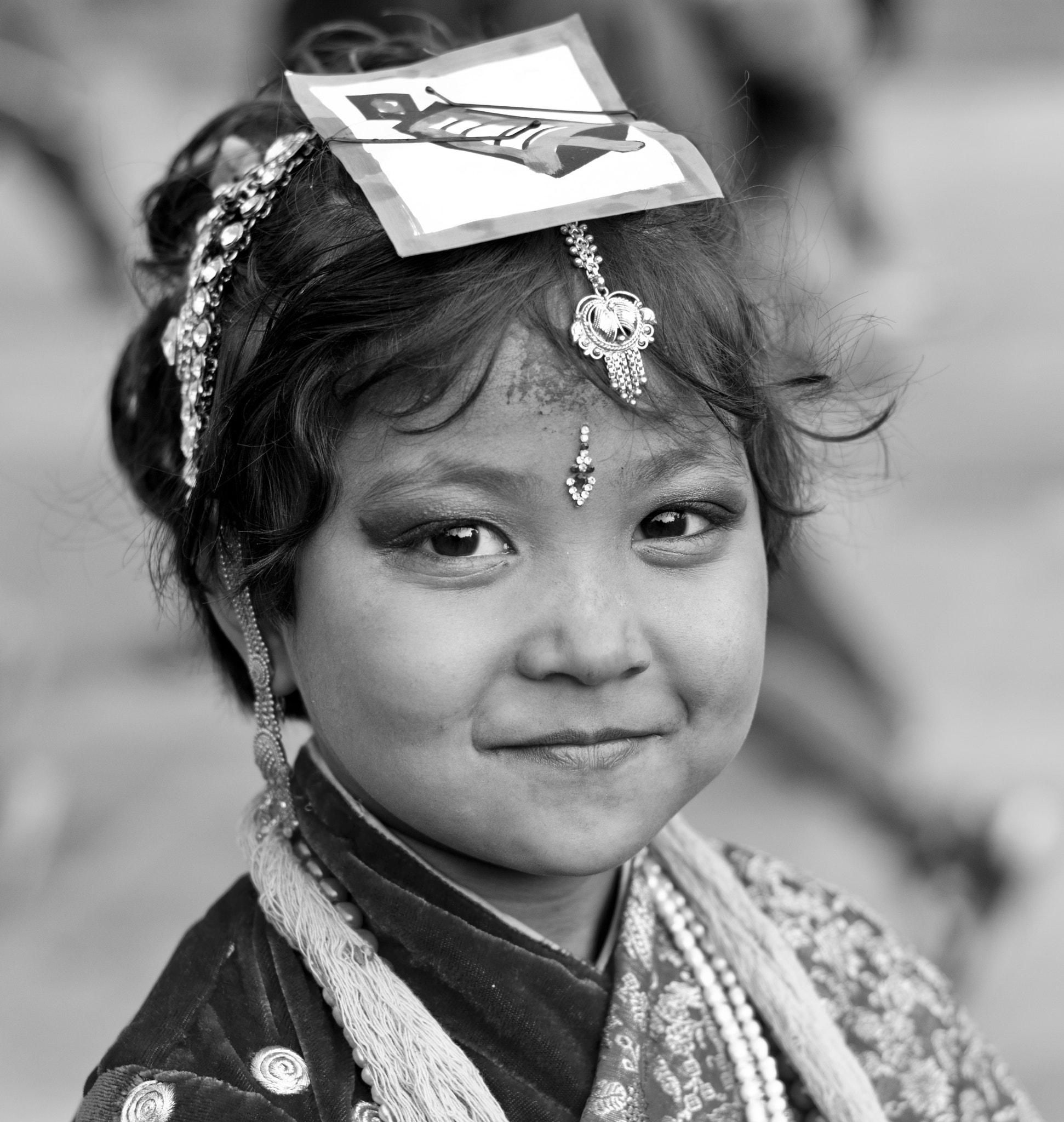 Nikon D7200 + Sigma 50mm F2.8 EX DG Macro sample photo. Little bride w b photography