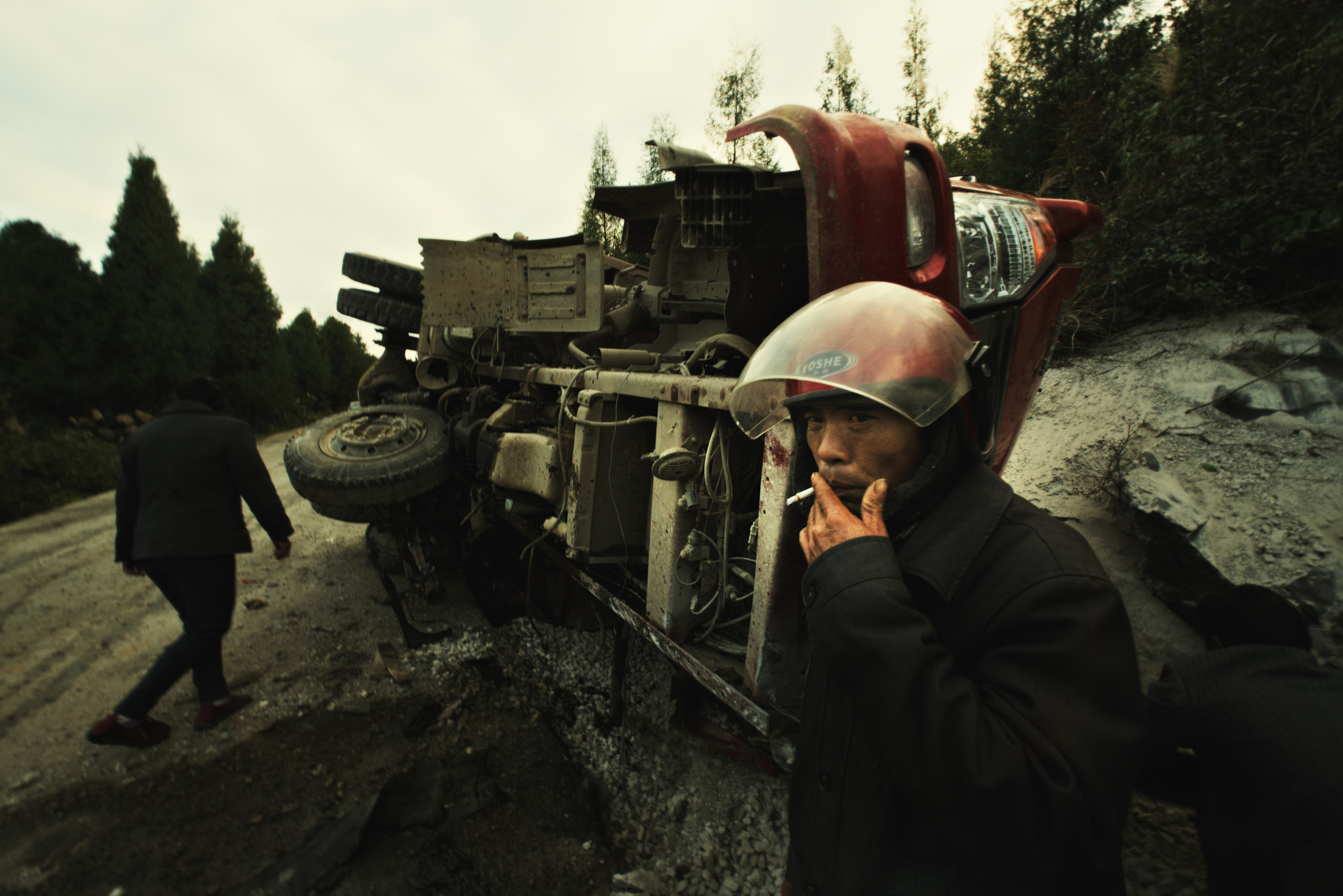 Nikon D800 + Sigma 14mm F2.8 EX Aspherical HSM sample photo. Accident photography