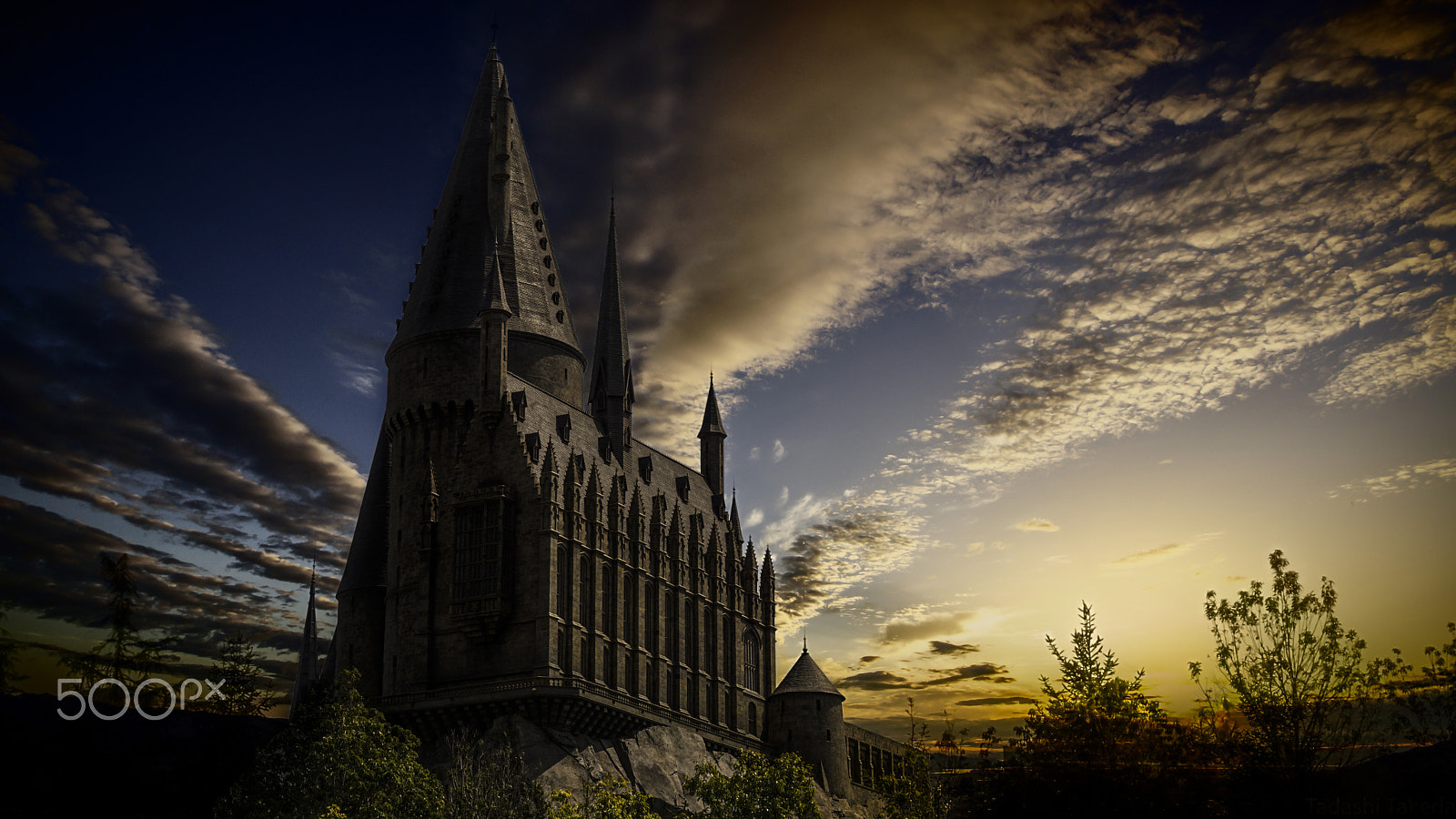 Sony a6000 + Sony FE 24-240mm F3.5-6.3 OSS sample photo. Castle of magic photography