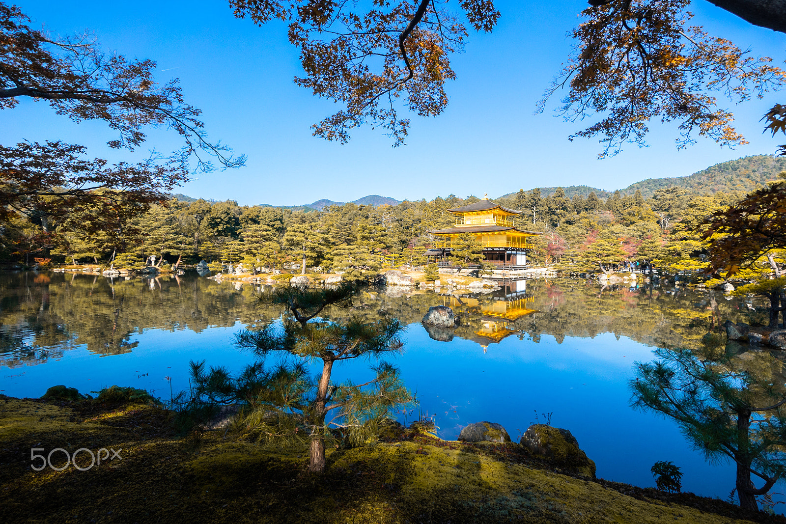 Sony a7 + Sony E 10-18mm F4 OSS sample photo. Zen temple kinkakuji in kyoto photography