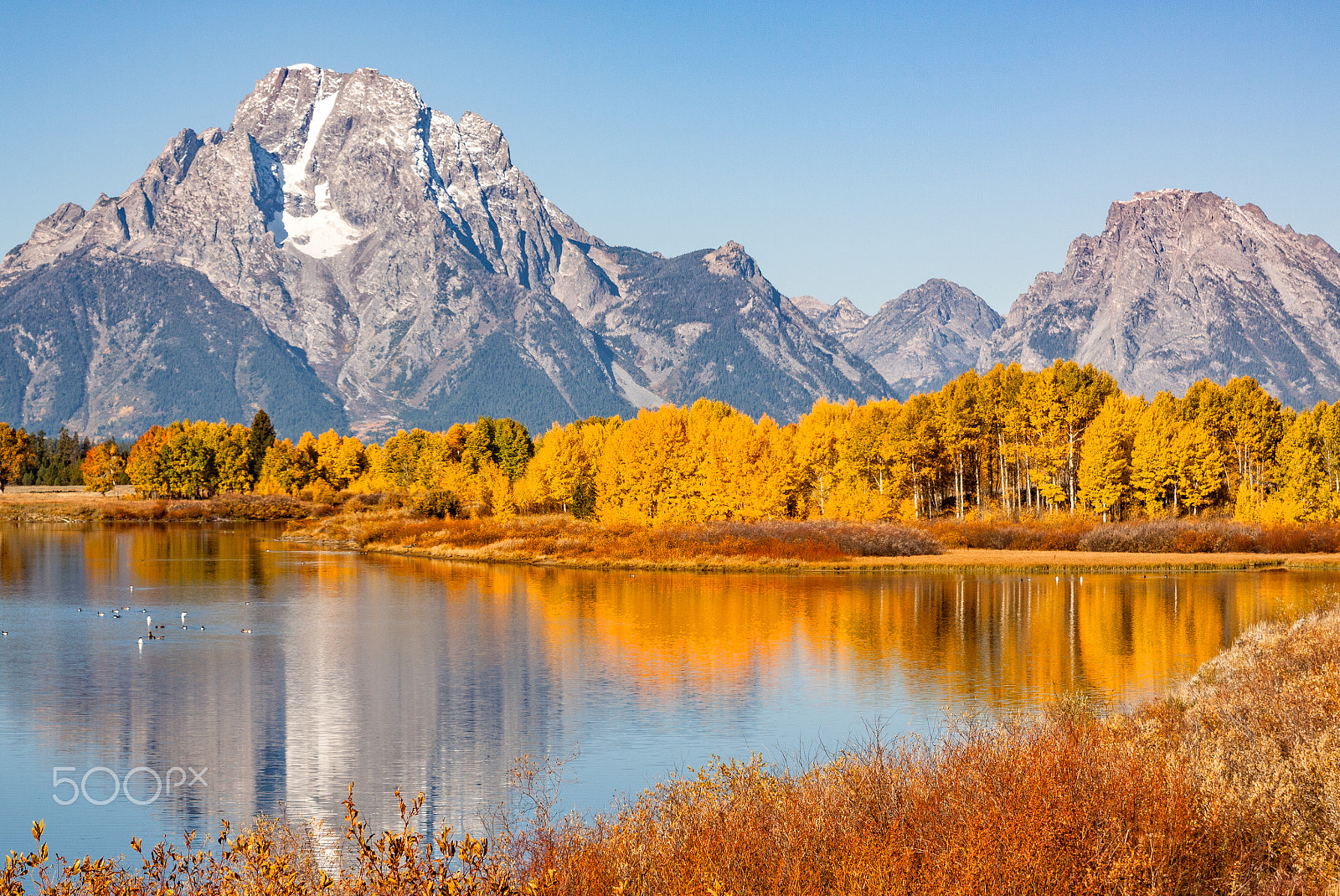 Canon EOS 50D + EF28-70mm f/2.8L USM sample photo. Teton fall reflection photography