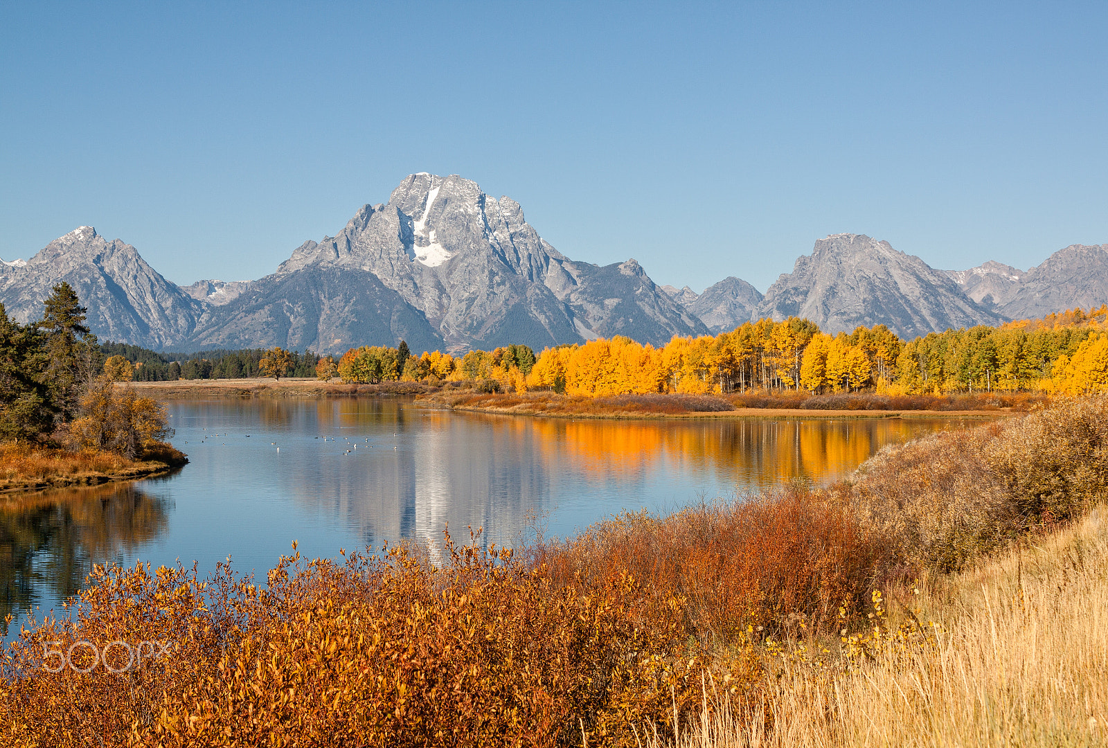 Canon EOS 50D + EF28-70mm f/2.8L USM sample photo. Teton fall reflection photography