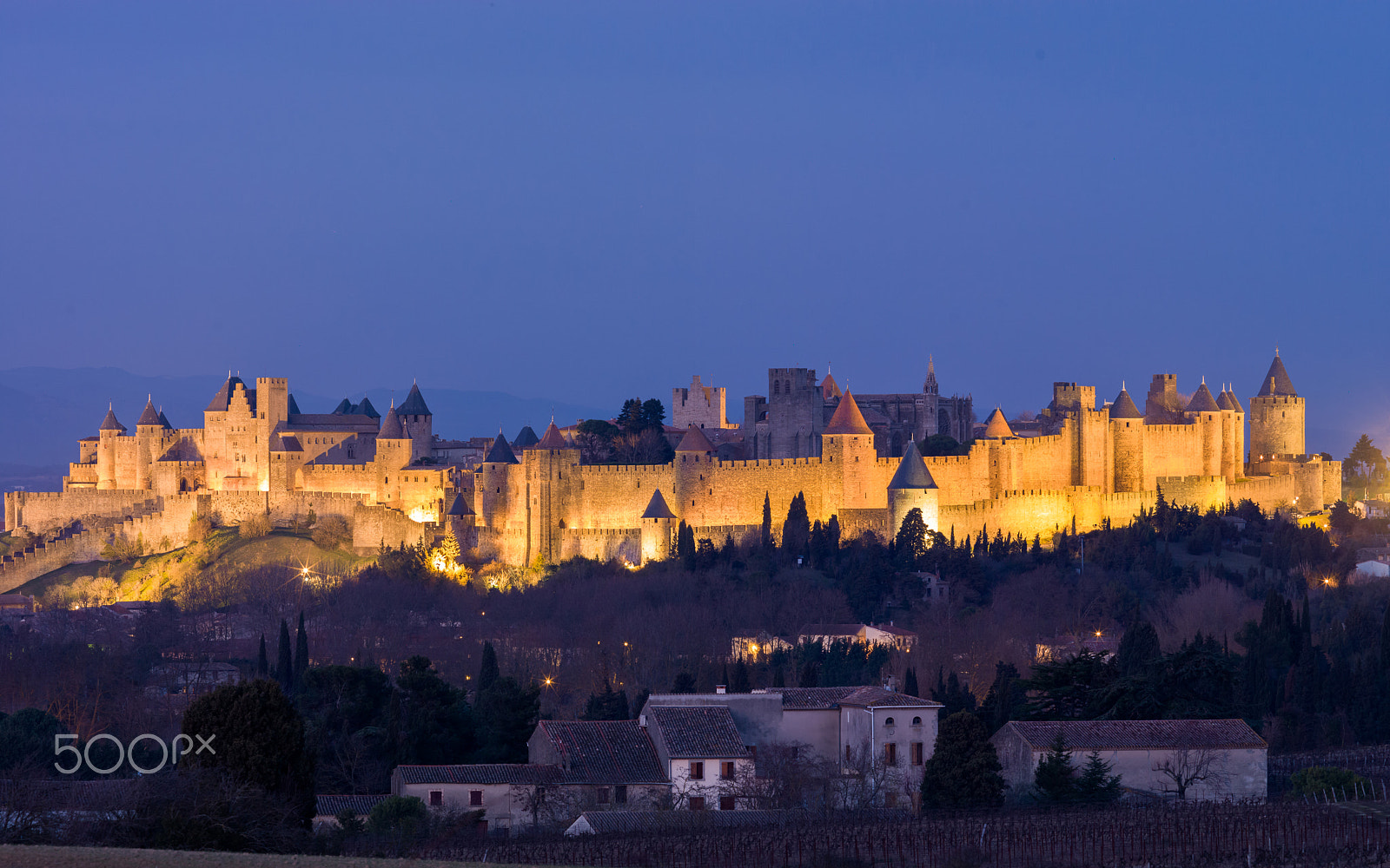 Hasselblad H3D + HC 300 sample photo. Carcassonne, france photography
