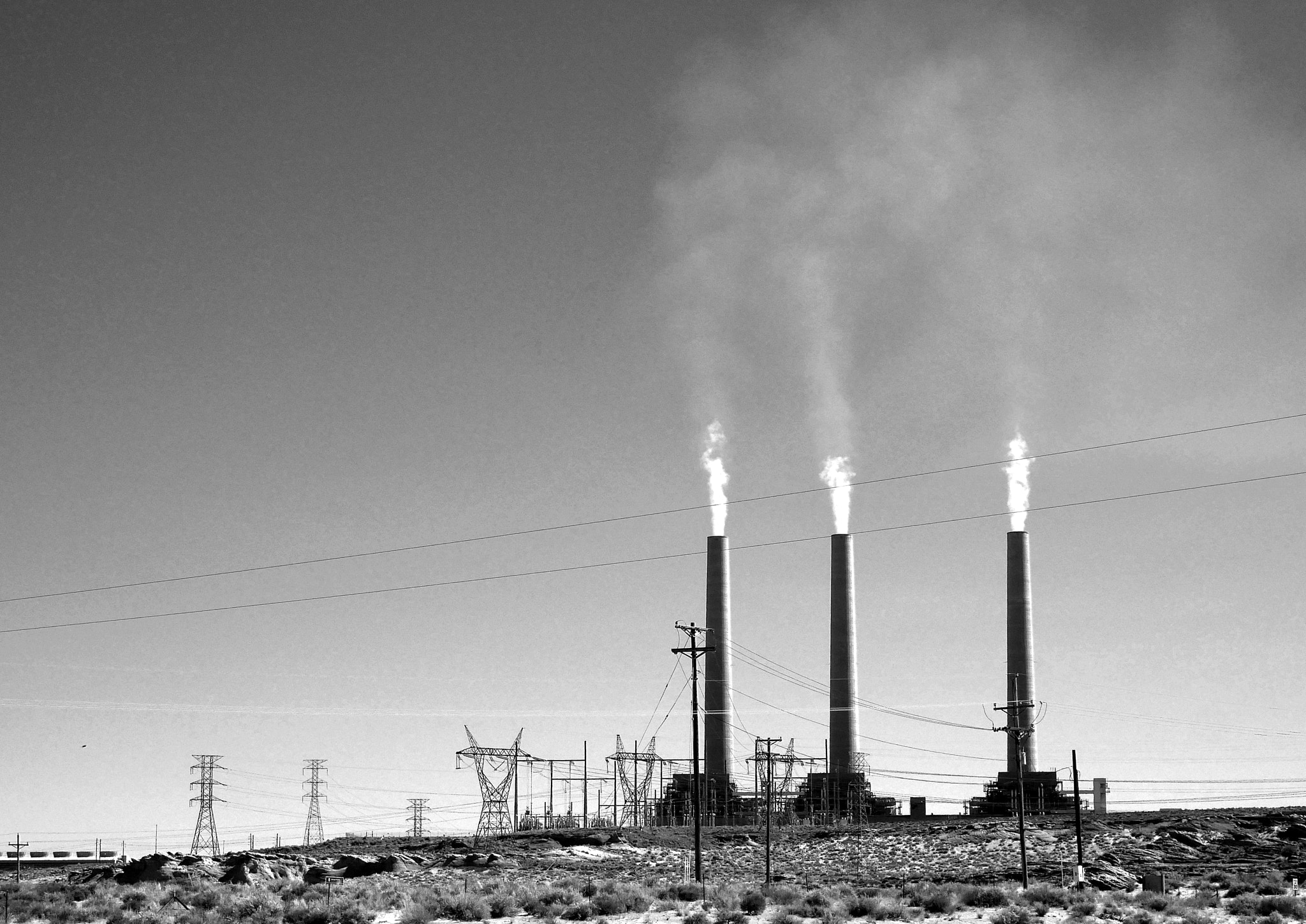 Panasonic Lumix DMC-G7 sample photo. Salt river project-navajo generating station page az photography