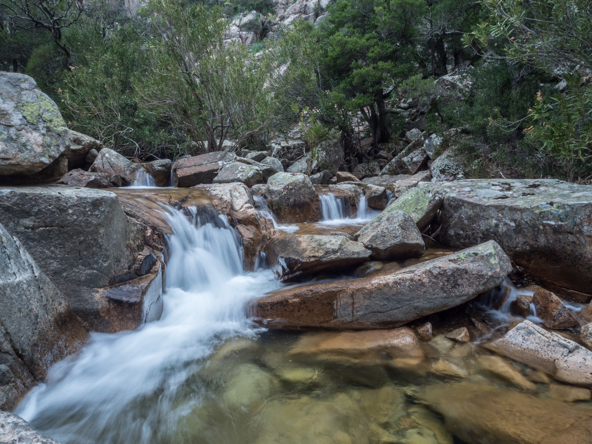 Olympus PEN E-P5 + OLYMPUS M.12-50mm F3.5-6.3 sample photo. Rocks, stones and water - sardinia photography