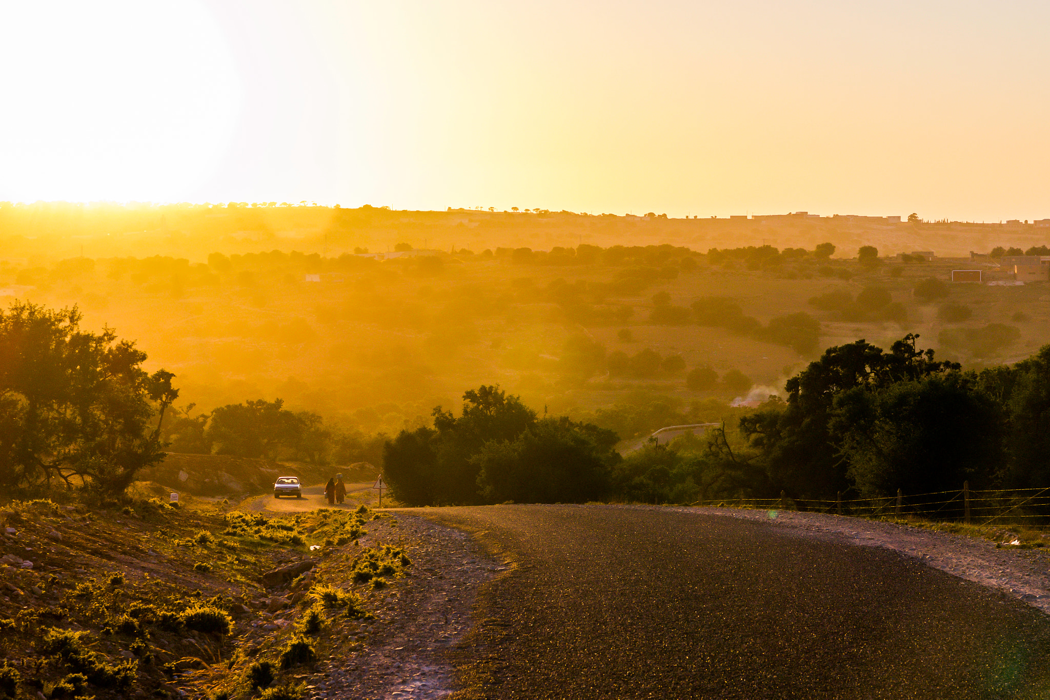 Sigma 18-50mm f/2.8 Macro sample photo. Moroccan road.. photography