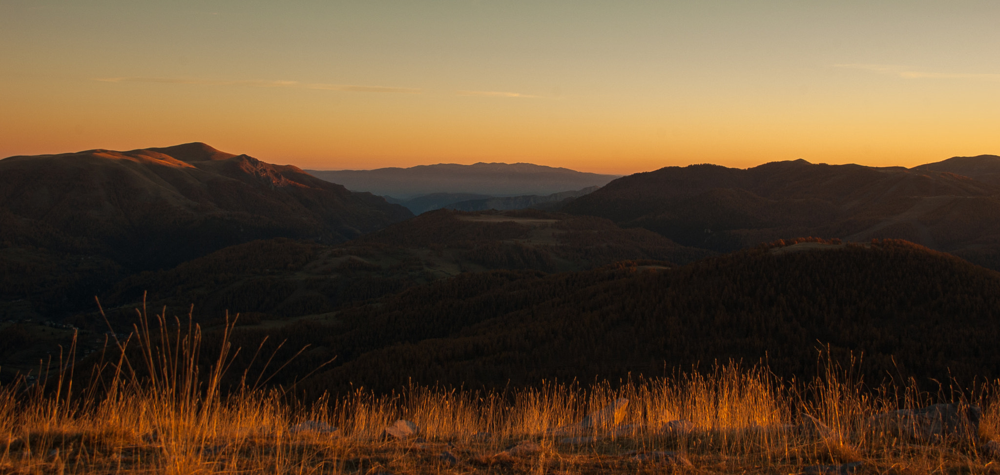 Nikon D70s + Sigma 18-200mm F3.5-6.3 DC sample photo. Sunset alps photography