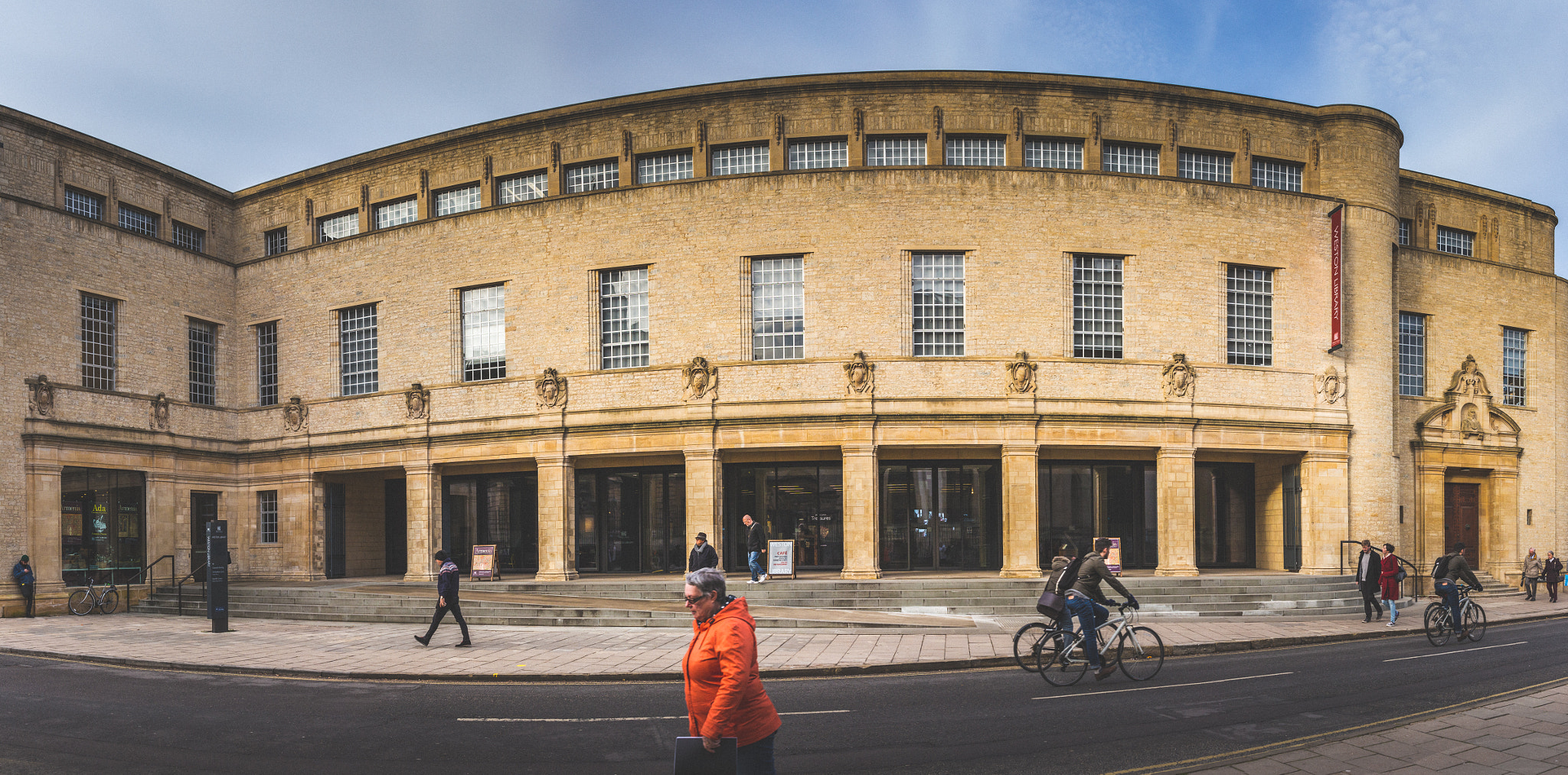 Canon EF 24-70mm F4L IS USM sample photo. Weston library, oxford photography