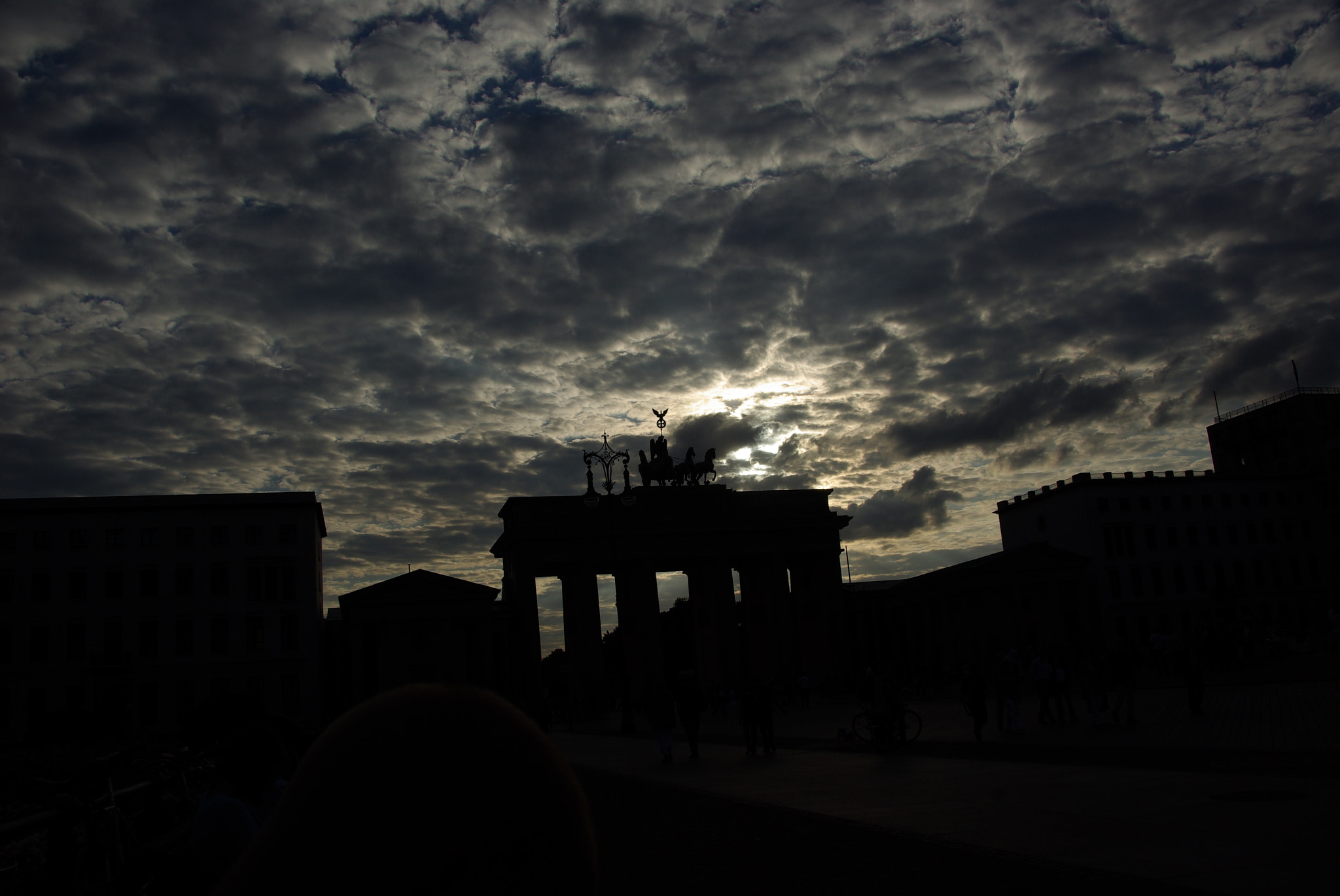 Pentax K10D sample photo. Brandenburger tor photography
