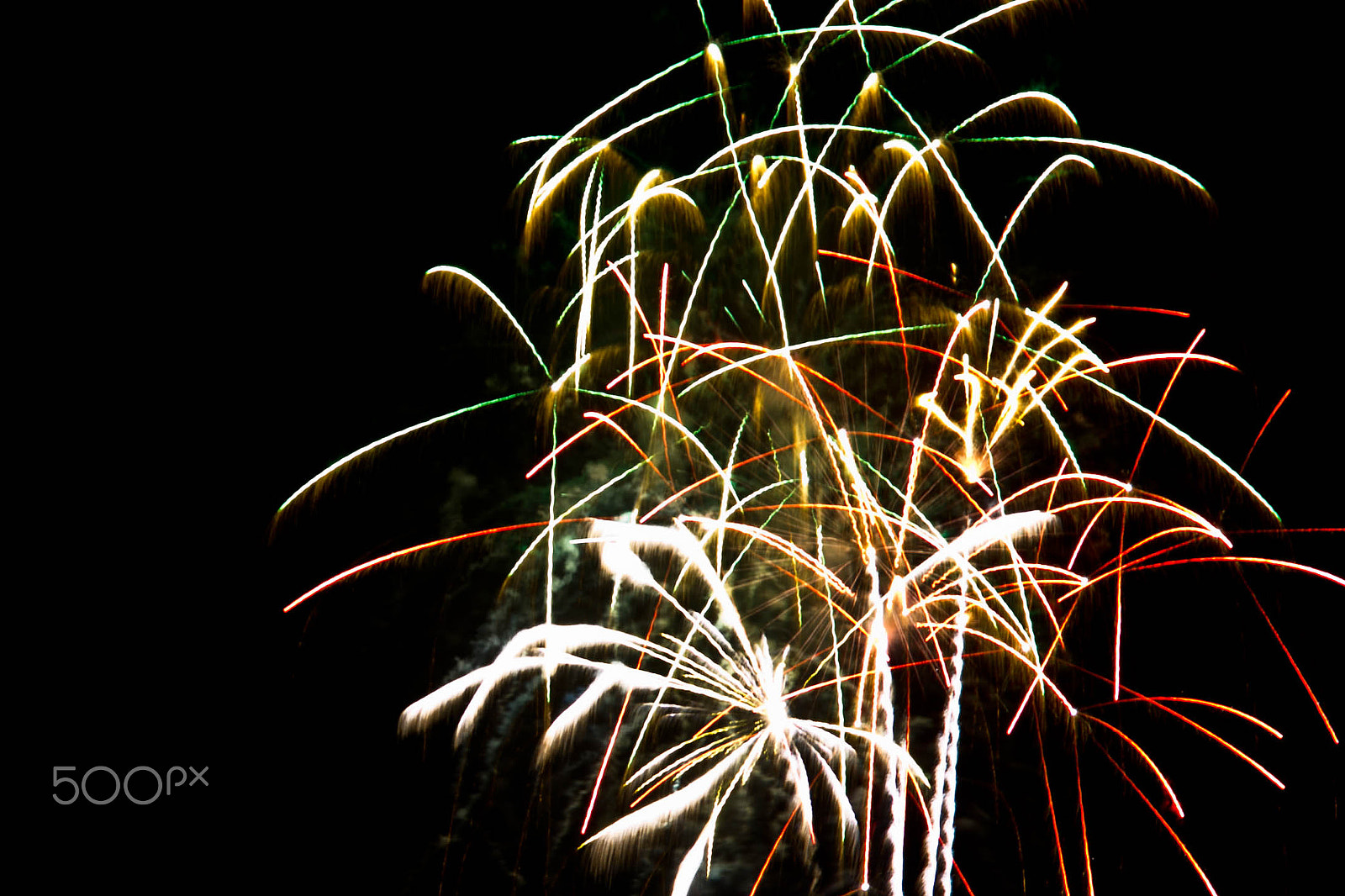 Canon EF 70-200mm F4L IS USM sample photo. Fireworks in aptos and capitola photography