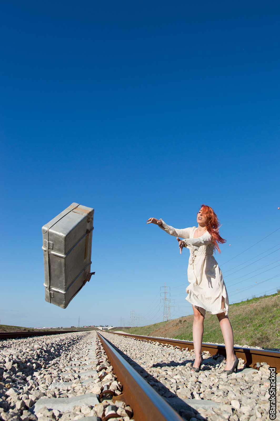 Nikon D3200 + Sigma 18-35mm F1.8 DC HSM Art sample photo. Getting of the railroad photography