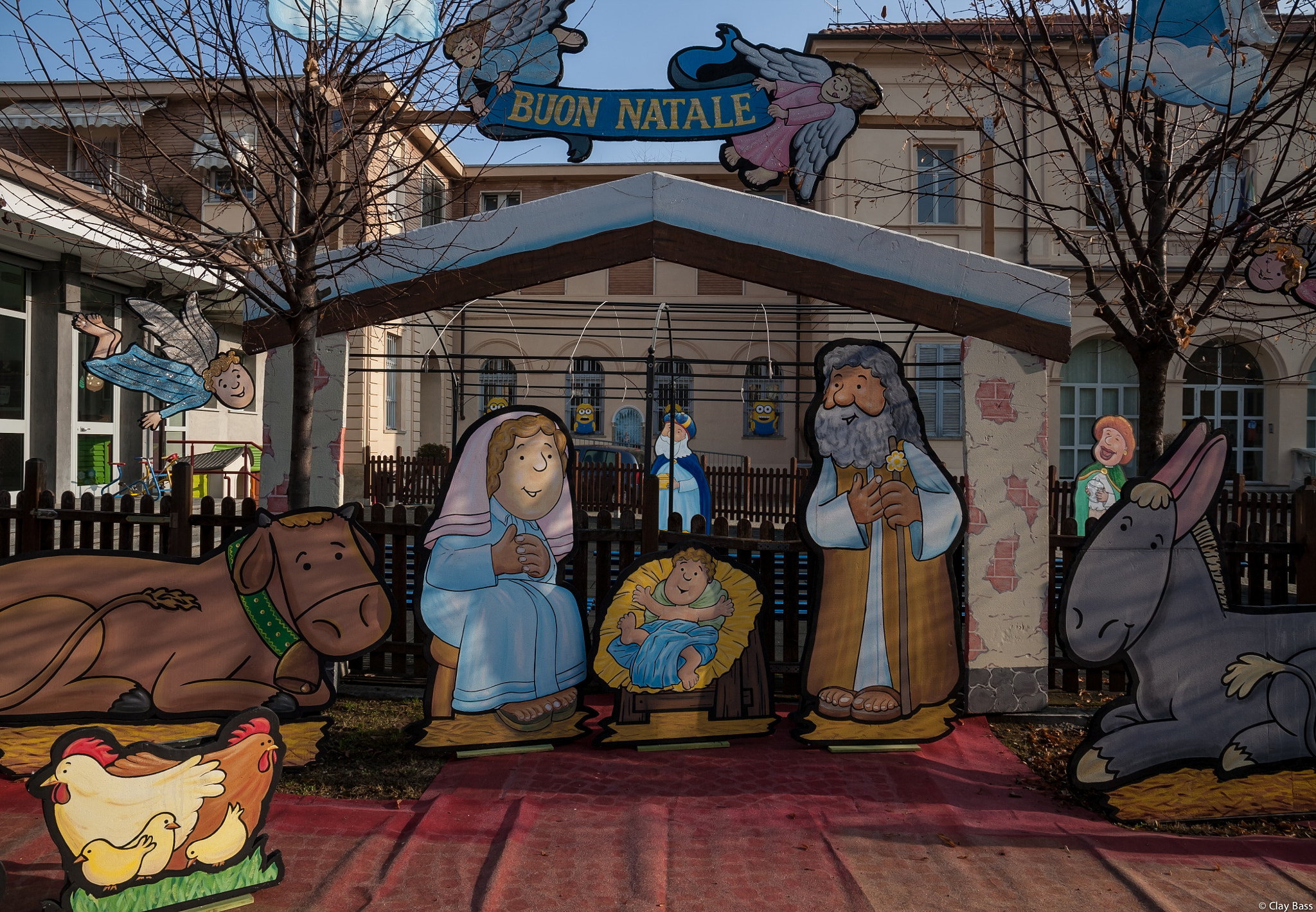 Canon EF 24-105mm F3.5-5.6 IS STM sample photo. Un natale elementare photography