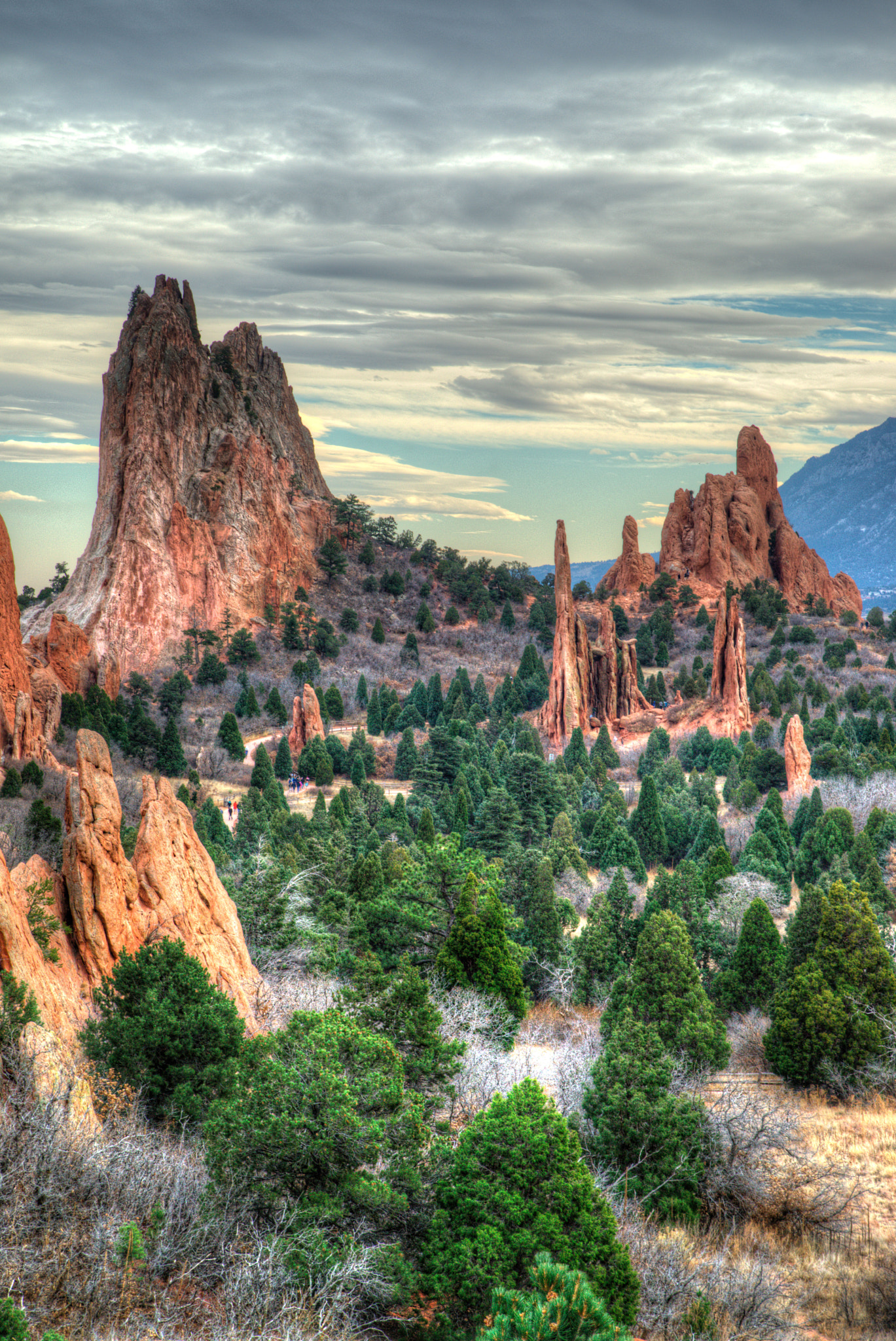 Sony a7R + Canon EF 24-105mm F4L IS USM sample photo. Garden of gods photography