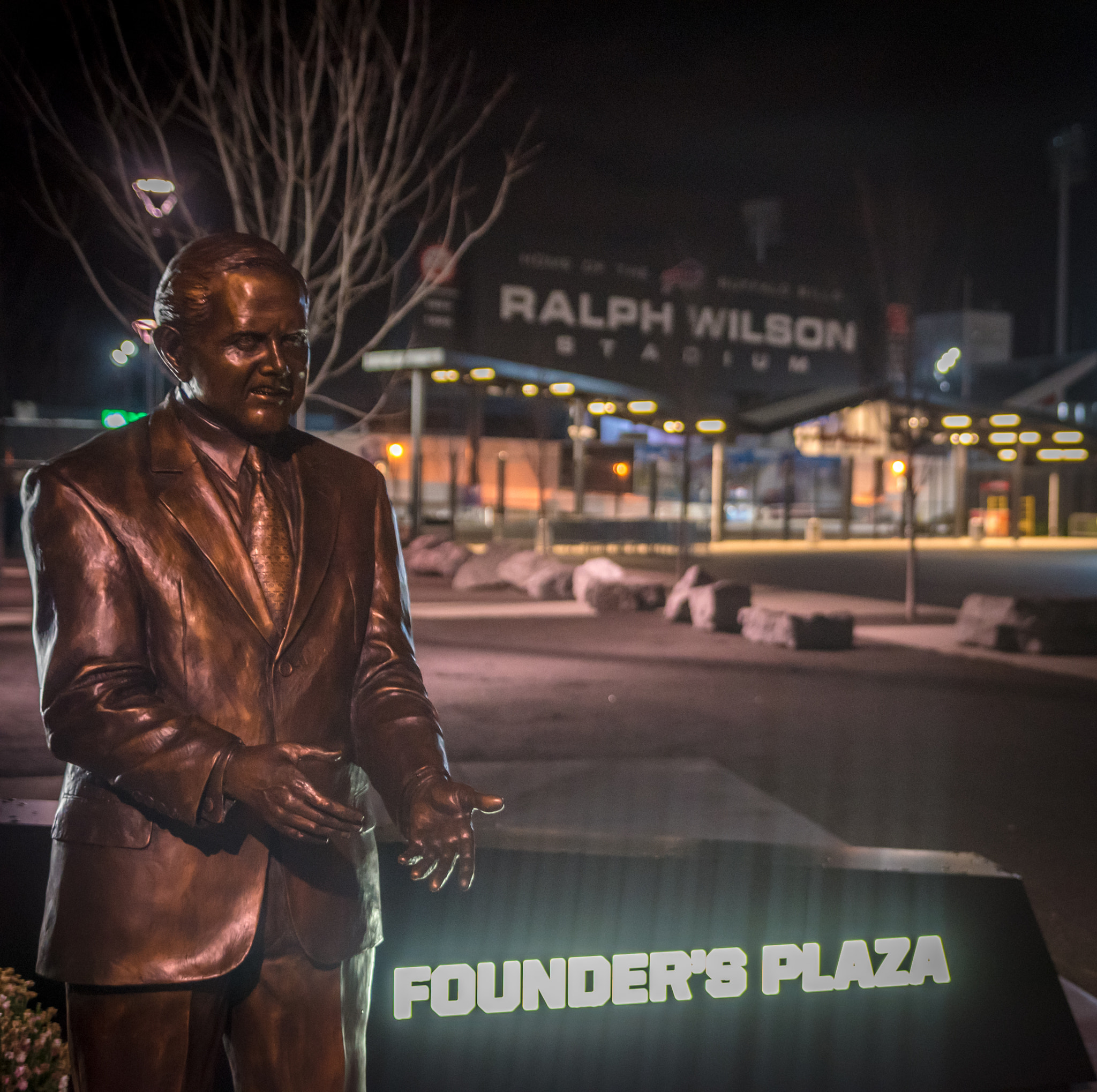 Nikon D750 + Sigma 28-105mm F2.8-4 Aspherical sample photo. Tribute to ralph wilson buffalo bills photography