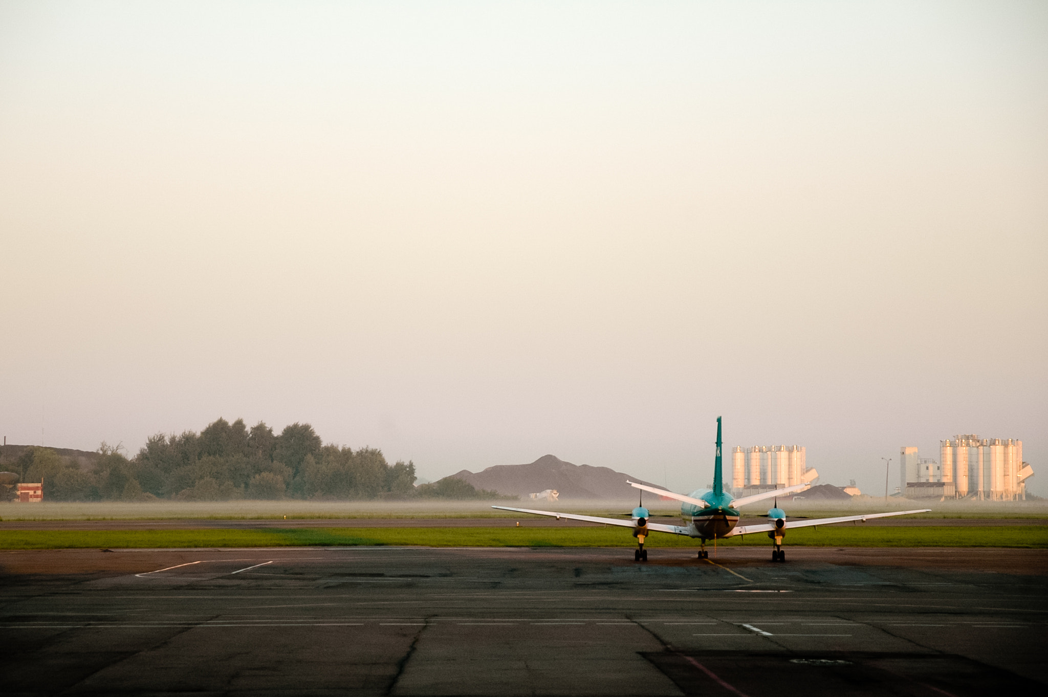Nikon D70 sample photo. Lviv airport photography