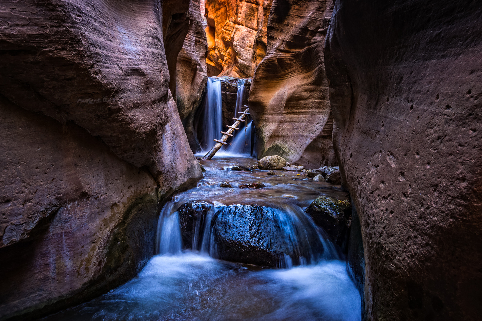 Canon EF-S 10-22mm F3.5-4.5 USM sample photo. Kanarra creek glow - utah landscape photography photography