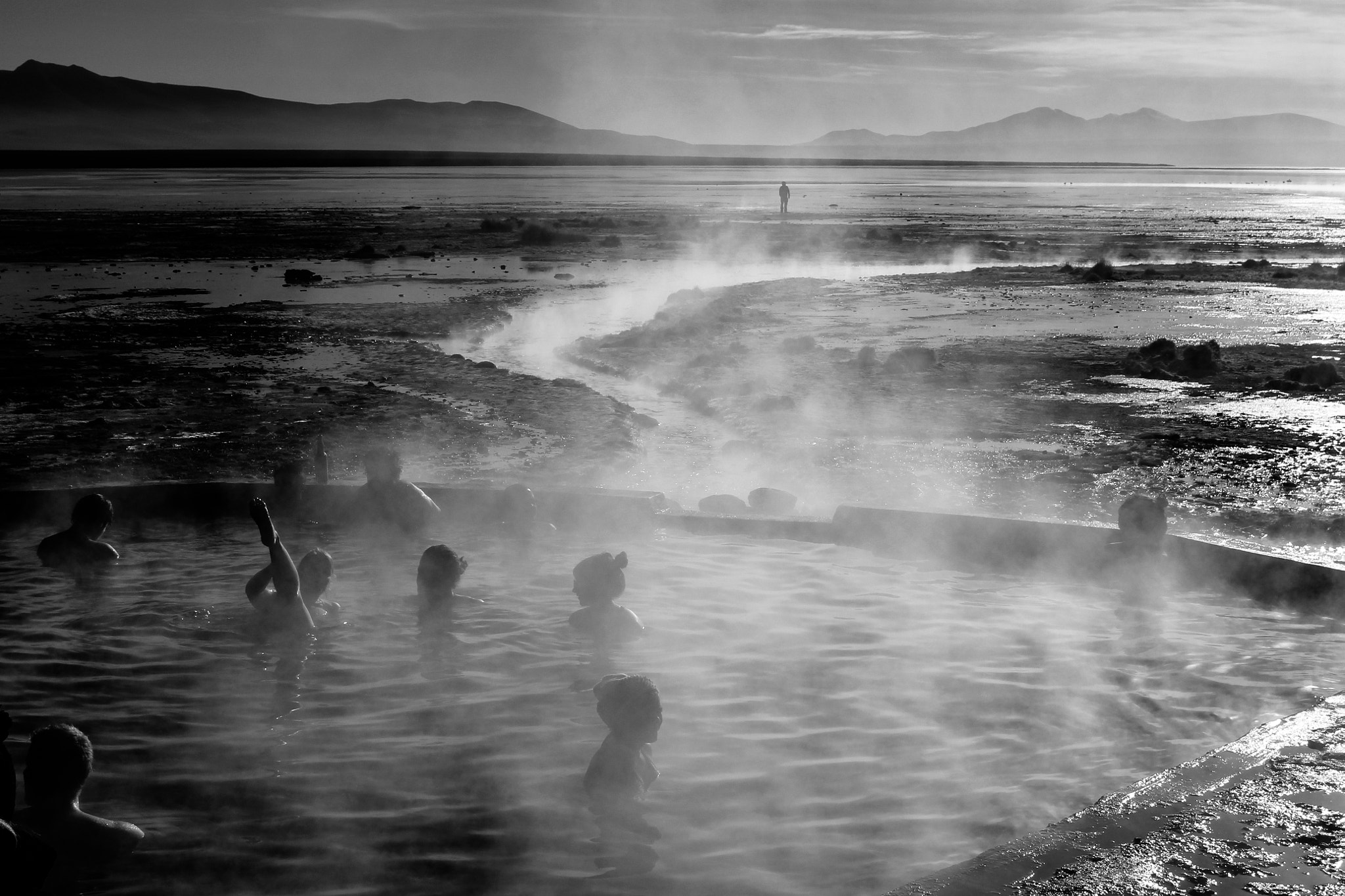 Sigma 30mm F1.4 EX DC HSM sample photo. Hot springs, salar de uyuni, bolivia photography