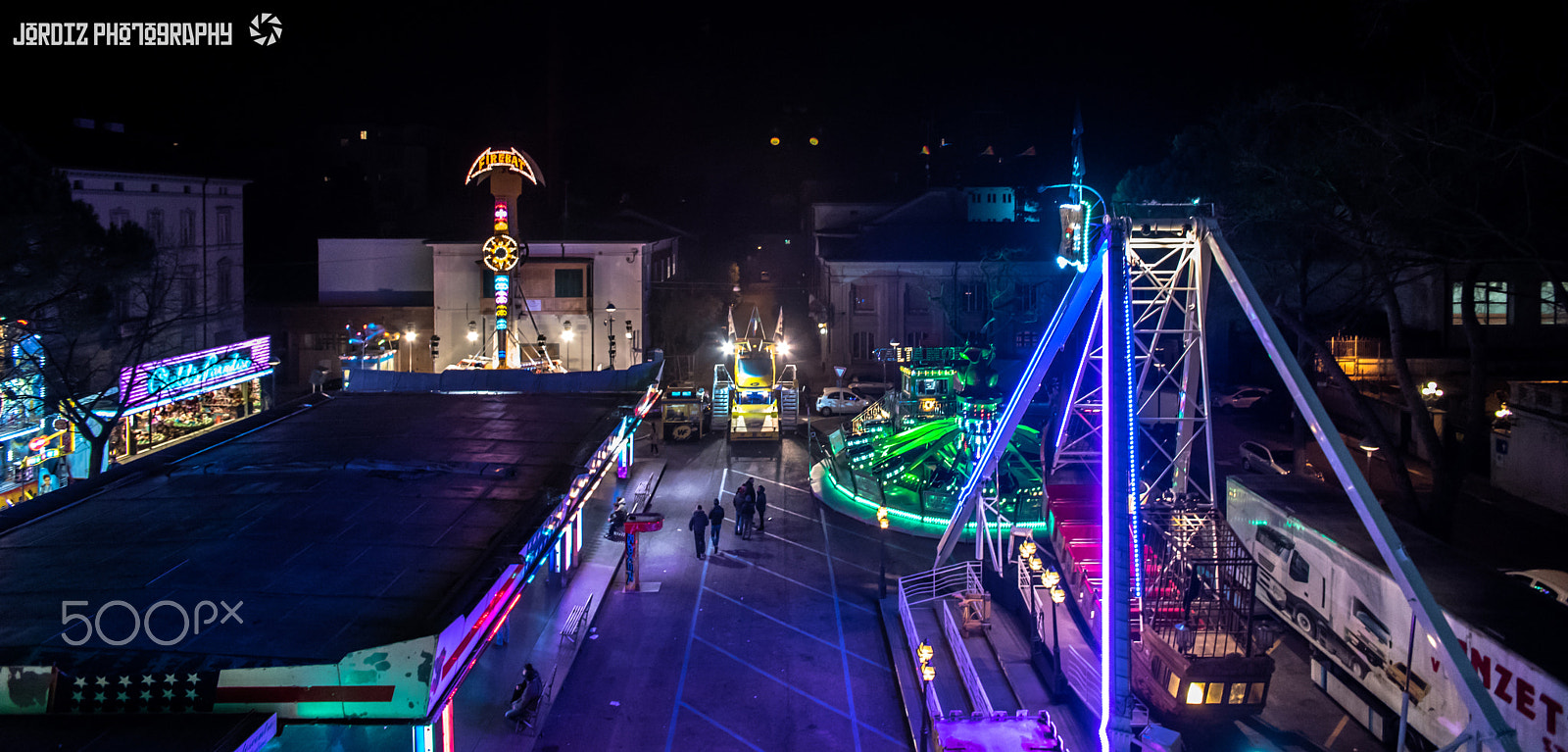 Tamron SP AF 20-40mm f/2.7-3.5 (166D) sample photo. Panorama from ferris wheel photography