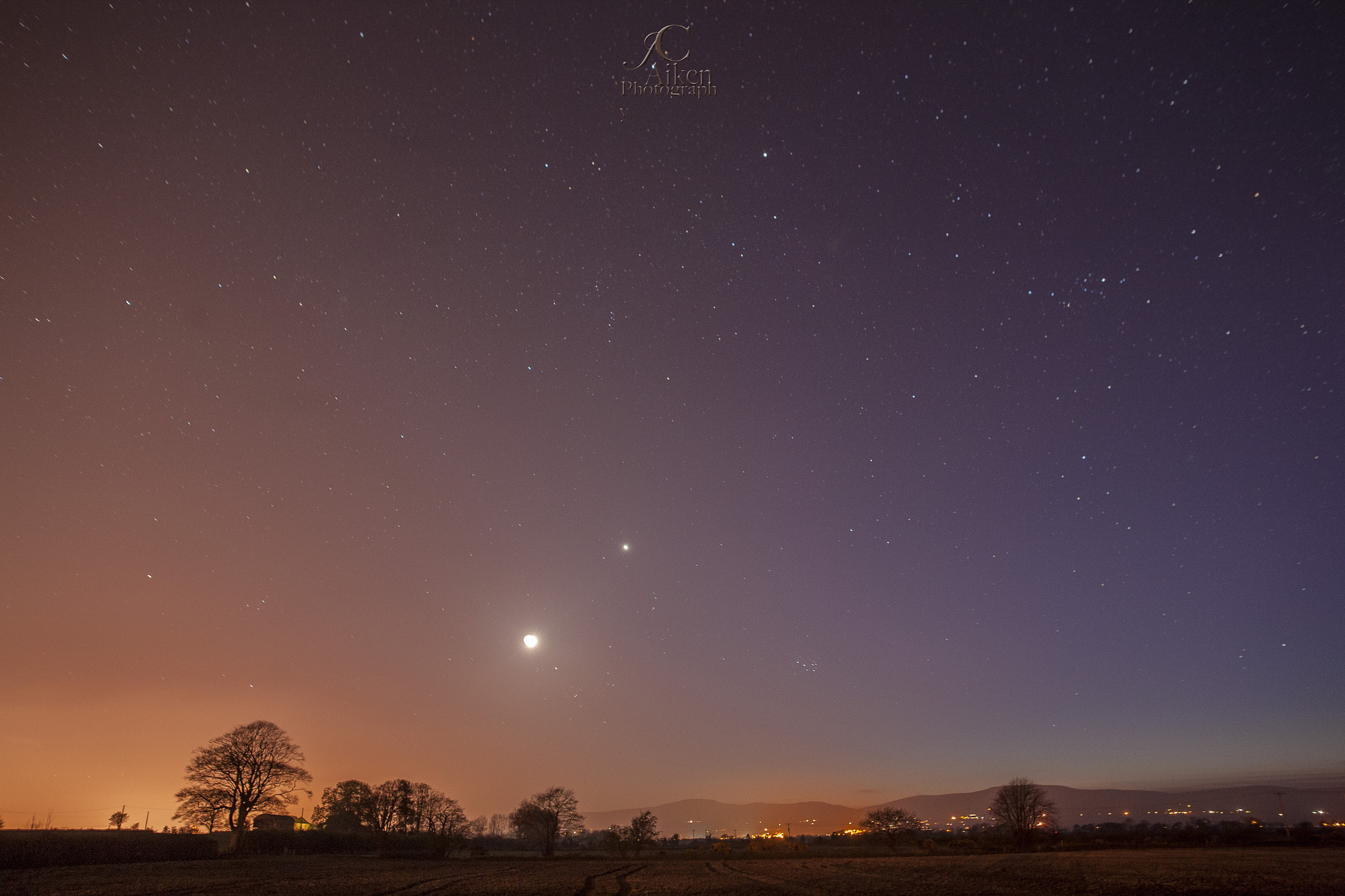 Sigma 28mm f/1.8 DG Macro EX sample photo. Two moons photography