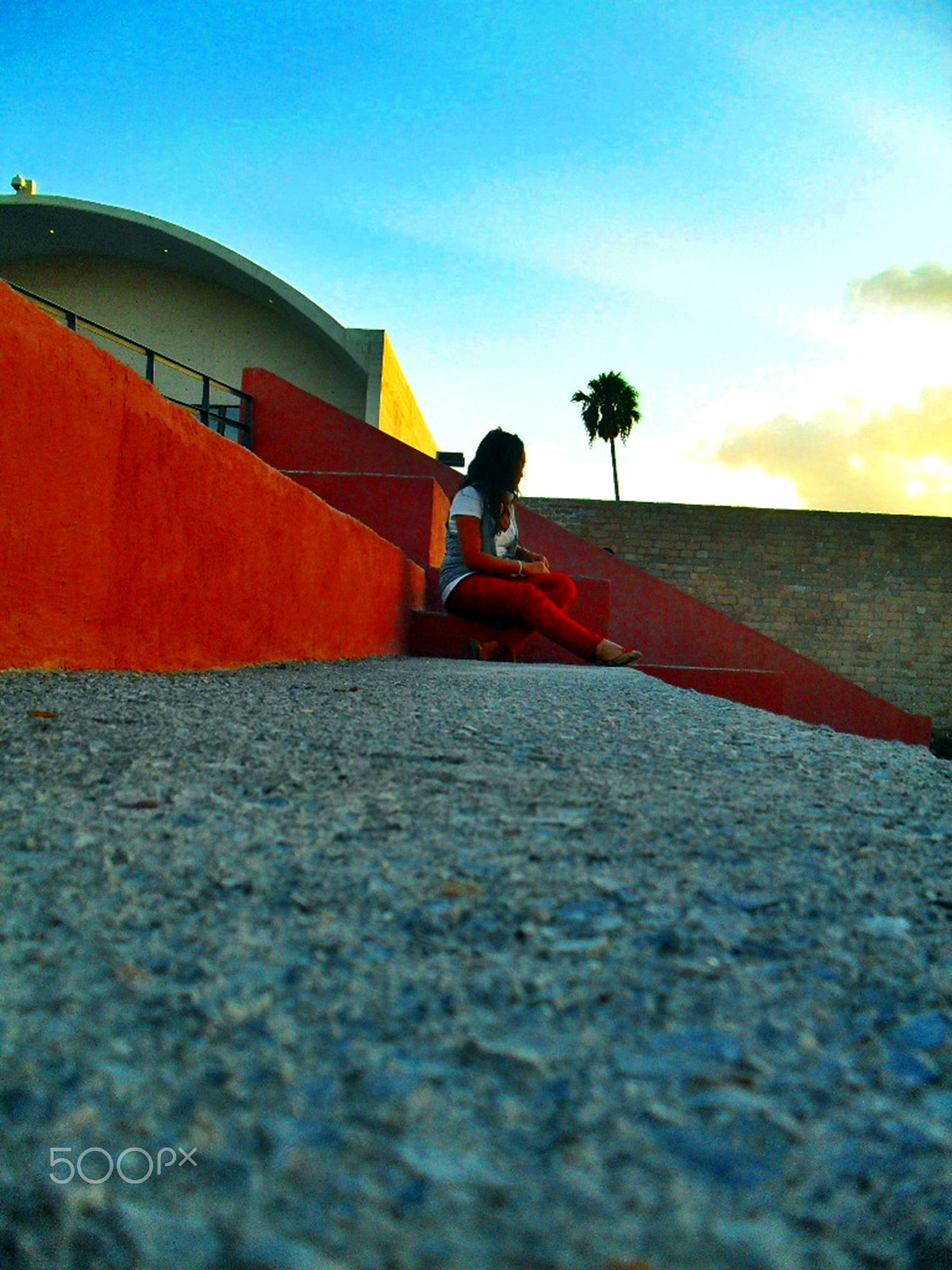 Samsung ES55,ES57 / VLUU ES55 /  SL102 sample photo. | mirando el atardecer | looking the sunset | photography
