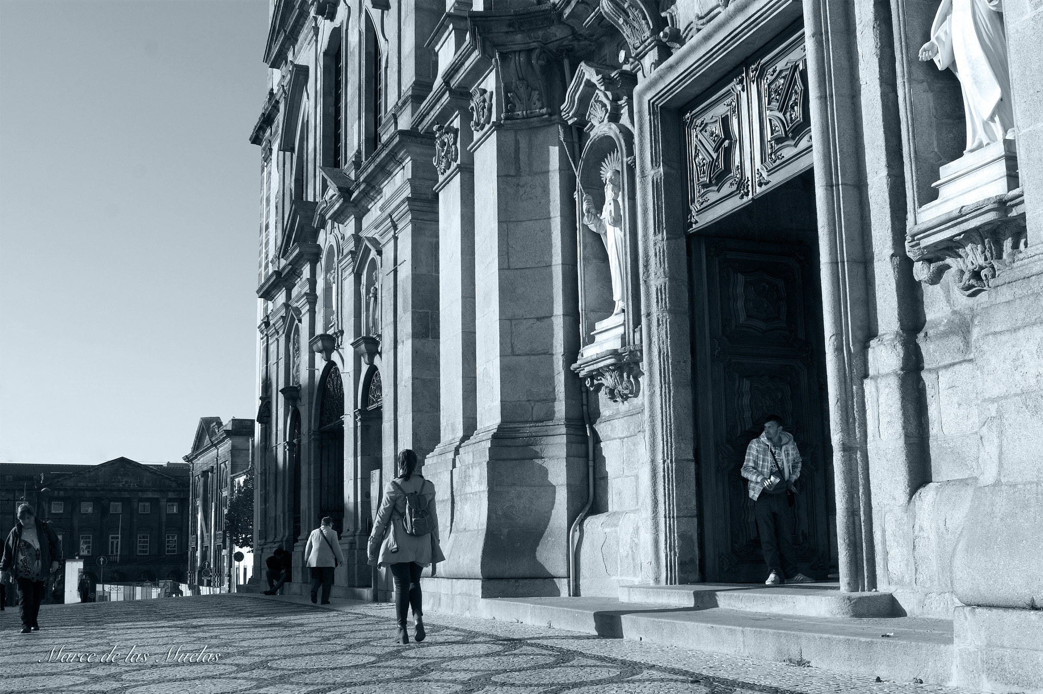 Sony Alpha DSLR-A350 sample photo. Iglesia del carmen oporto. photography
