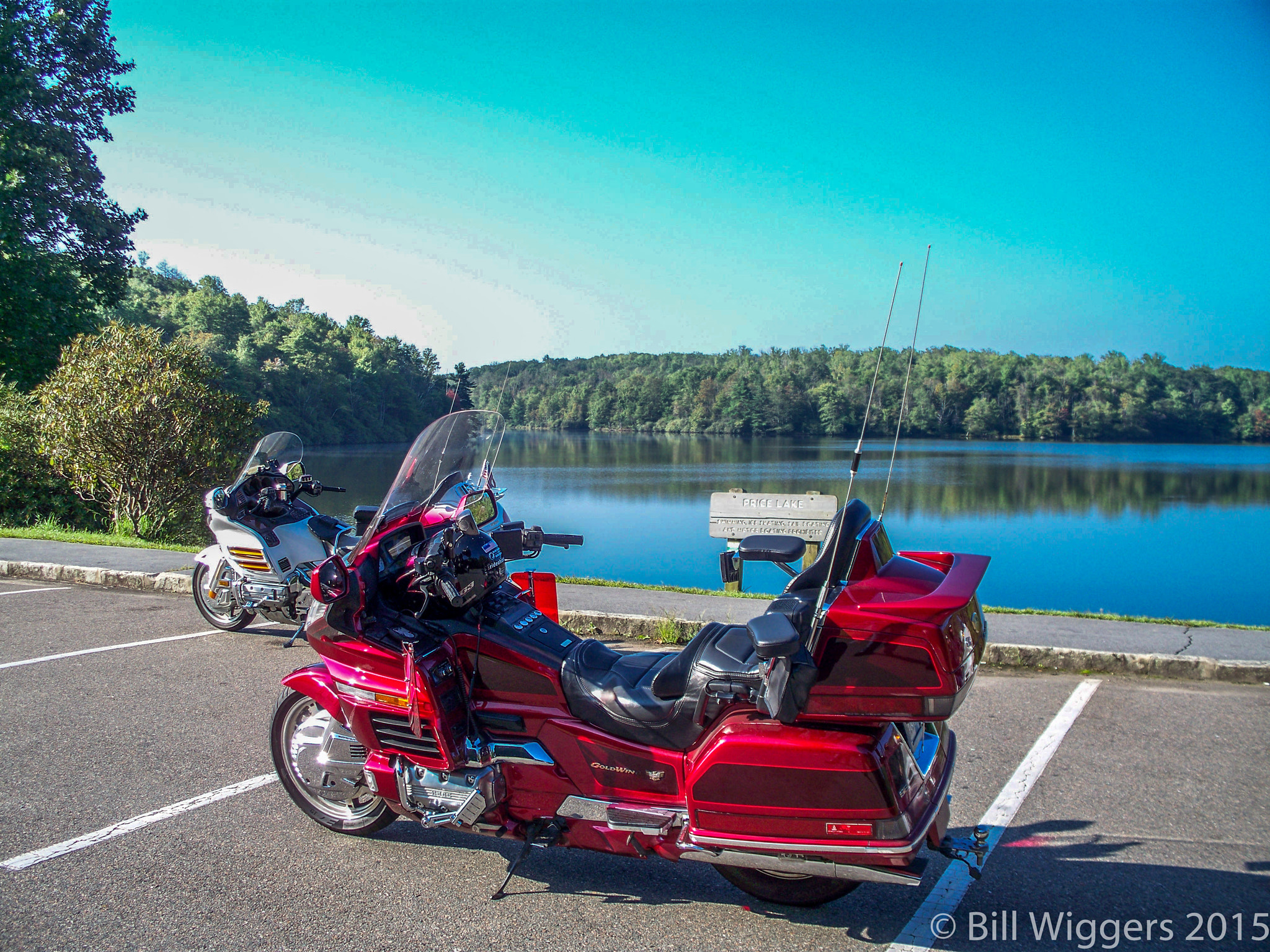 Kodak Z1275 ZOOM DIGITAL CAMERA sample photo. Price lake with the bikes photography