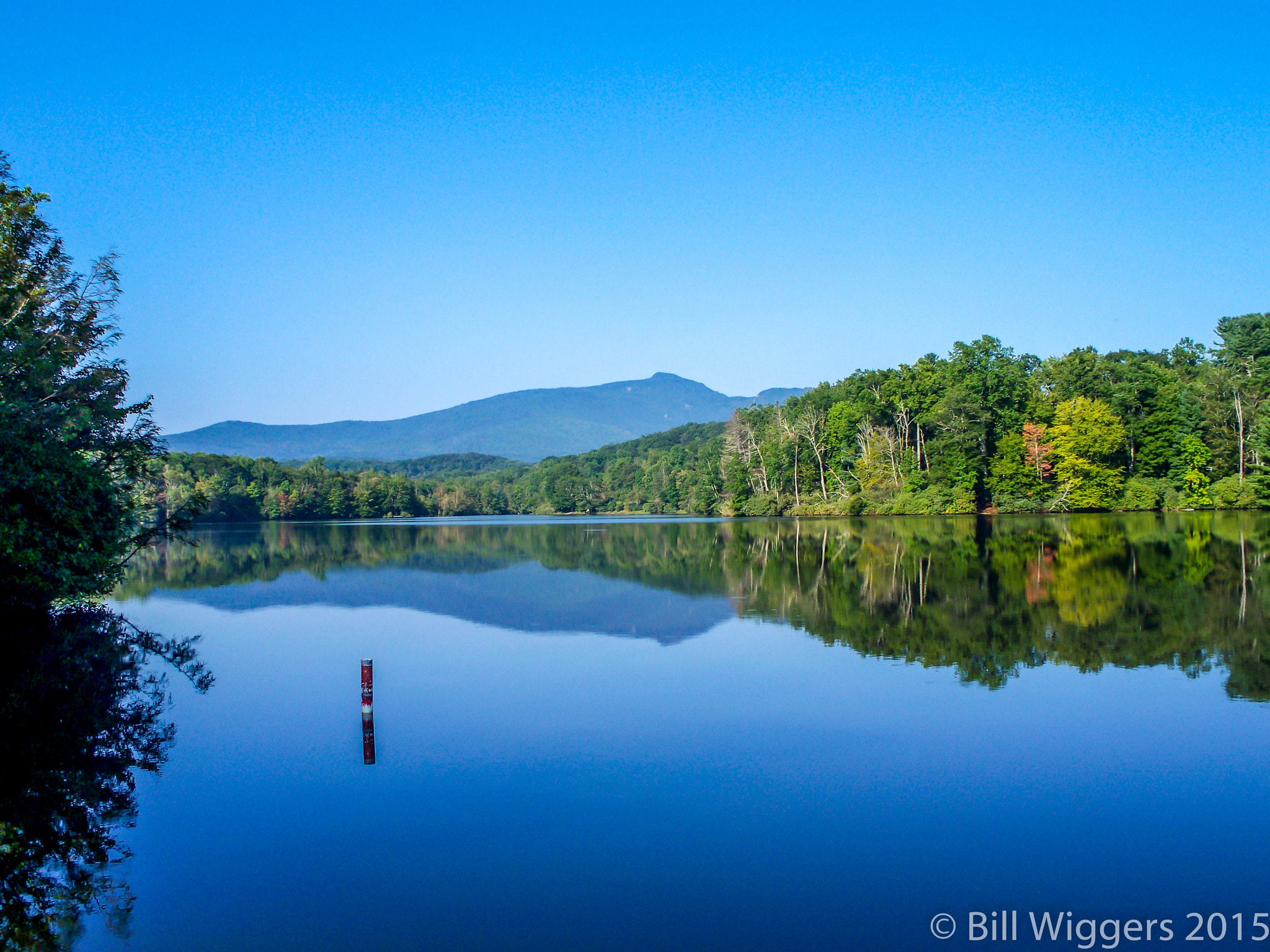 Kodak Z1275 ZOOM DIGITAL CAMERA sample photo. Grandfather mountain reflected in price lake photography
