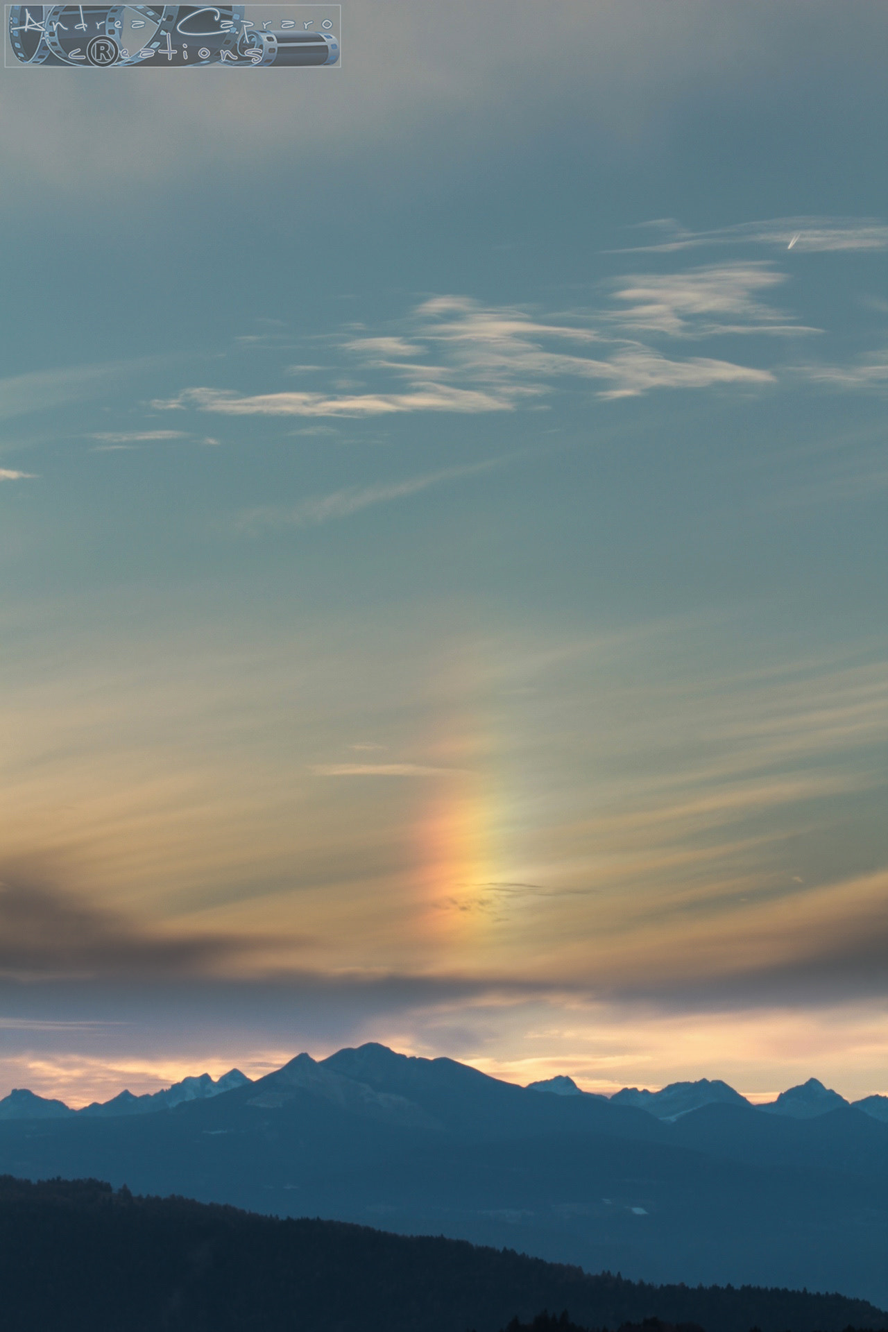 Sigma 105mm F2.8 EX DG OS HSM sample photo. Rainbow fire. photography