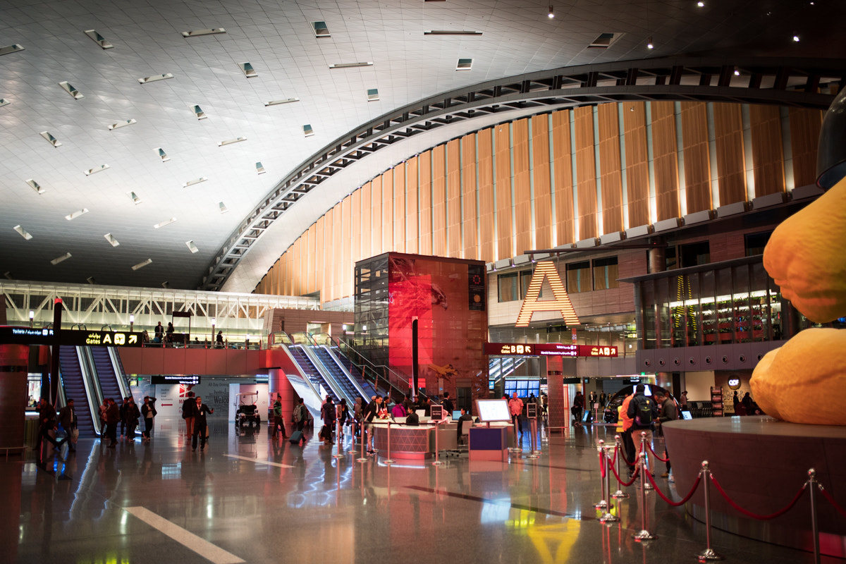 Sony a7R II + Sigma 35mm F1.4 DG HSM Art sample photo. 도하국제공항 스냅 photography