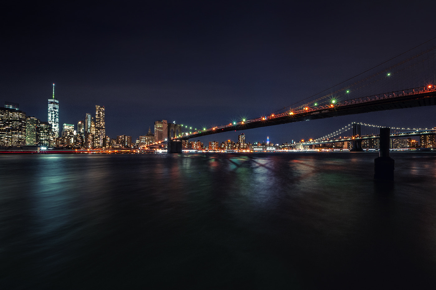 Sigma 8-16mm F4.5-5.6 DC HSM sample photo. Brooklyn bridge photography