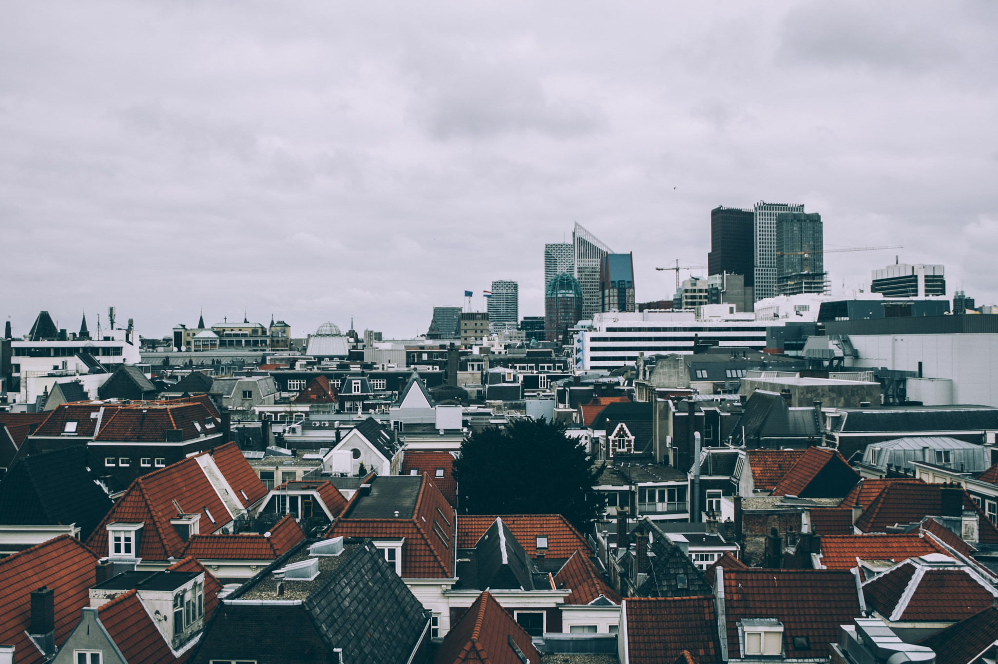 Sigma 24-70mm F3.5-5.6 Aspherical HF sample photo. Over the roofs photography